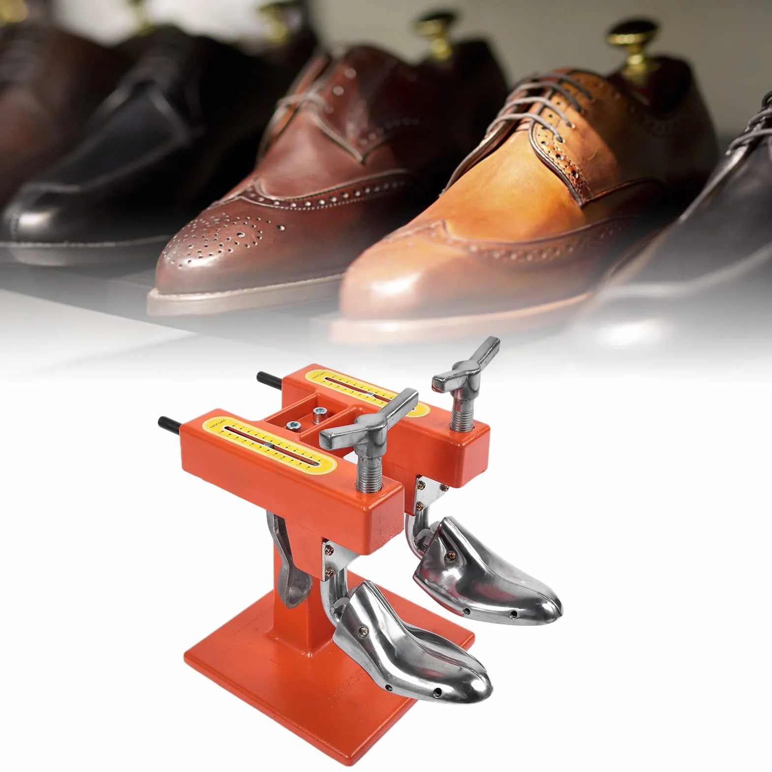 Expansor de Zapatos Unidireccional, Herramienta Eficiente para Ajustar el Calzado en Casa con 4 Pares de Hormas