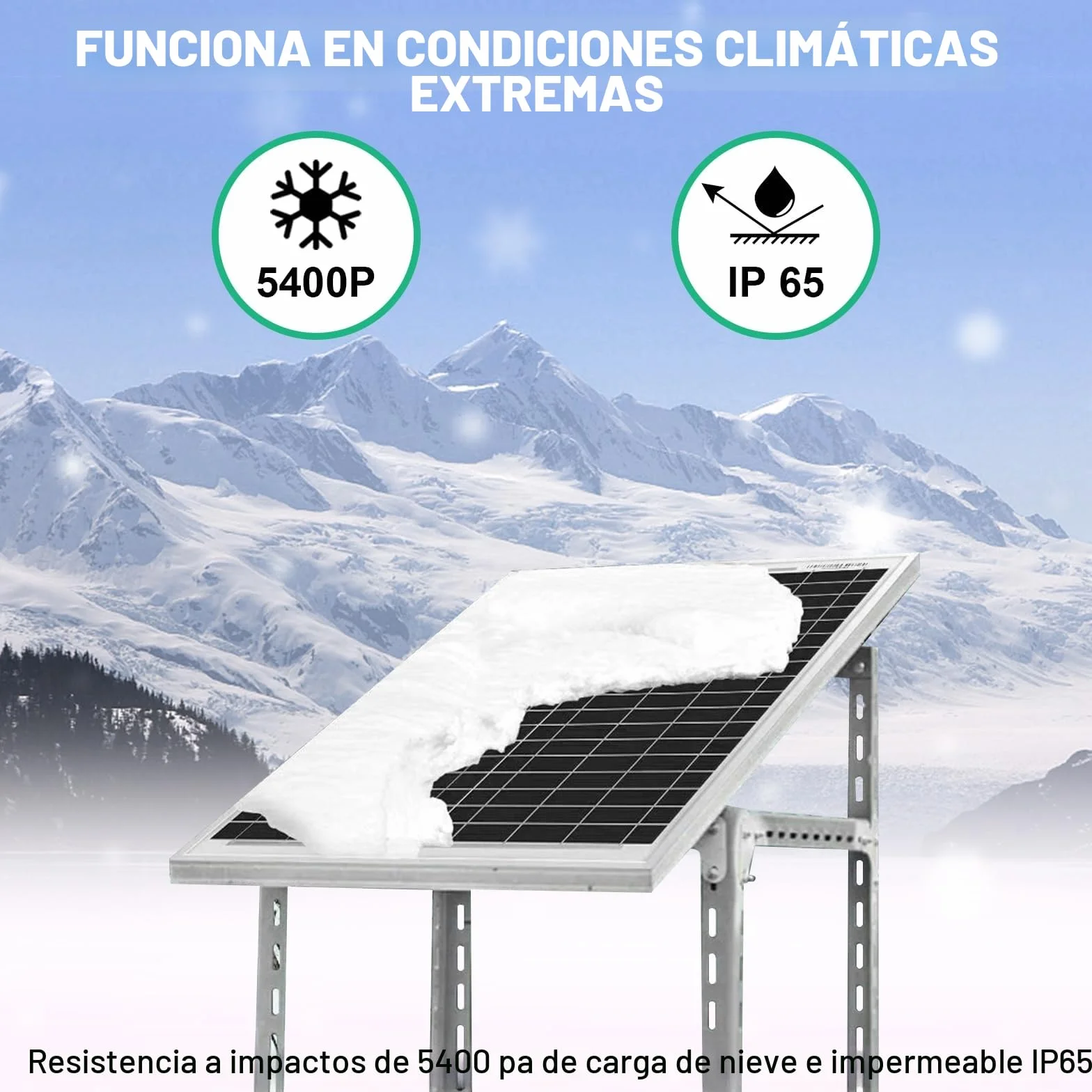 ECO-WORTHY Panel solar 25W 12V IP65 Módulo solar impermeable carga batería fuera de red