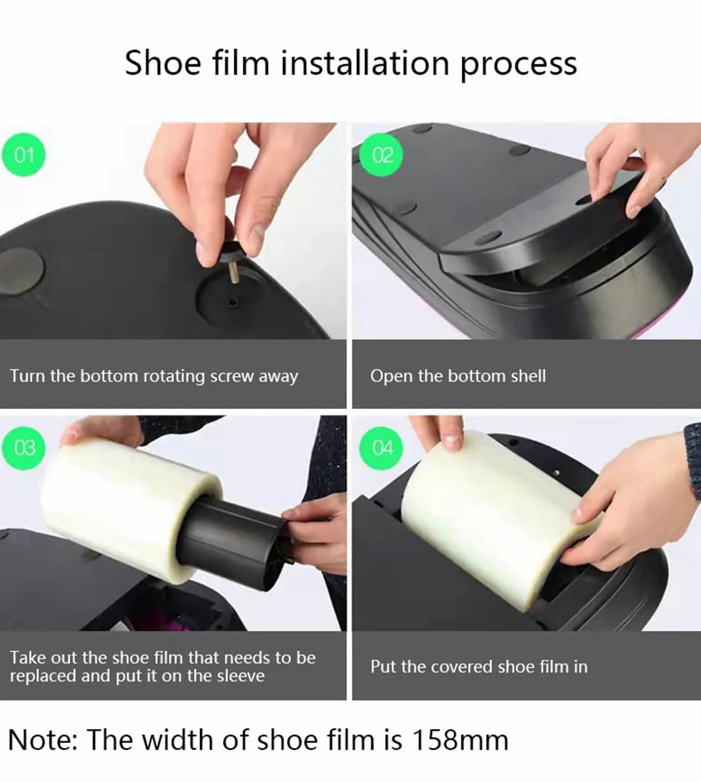 Dispensador automático de cubrezapatos, máquina para cubrir zapatos, máquina automática de película para zapatos, dispensador portátil de cubrezapatos desechables, para hogar, oficina, supermercado,