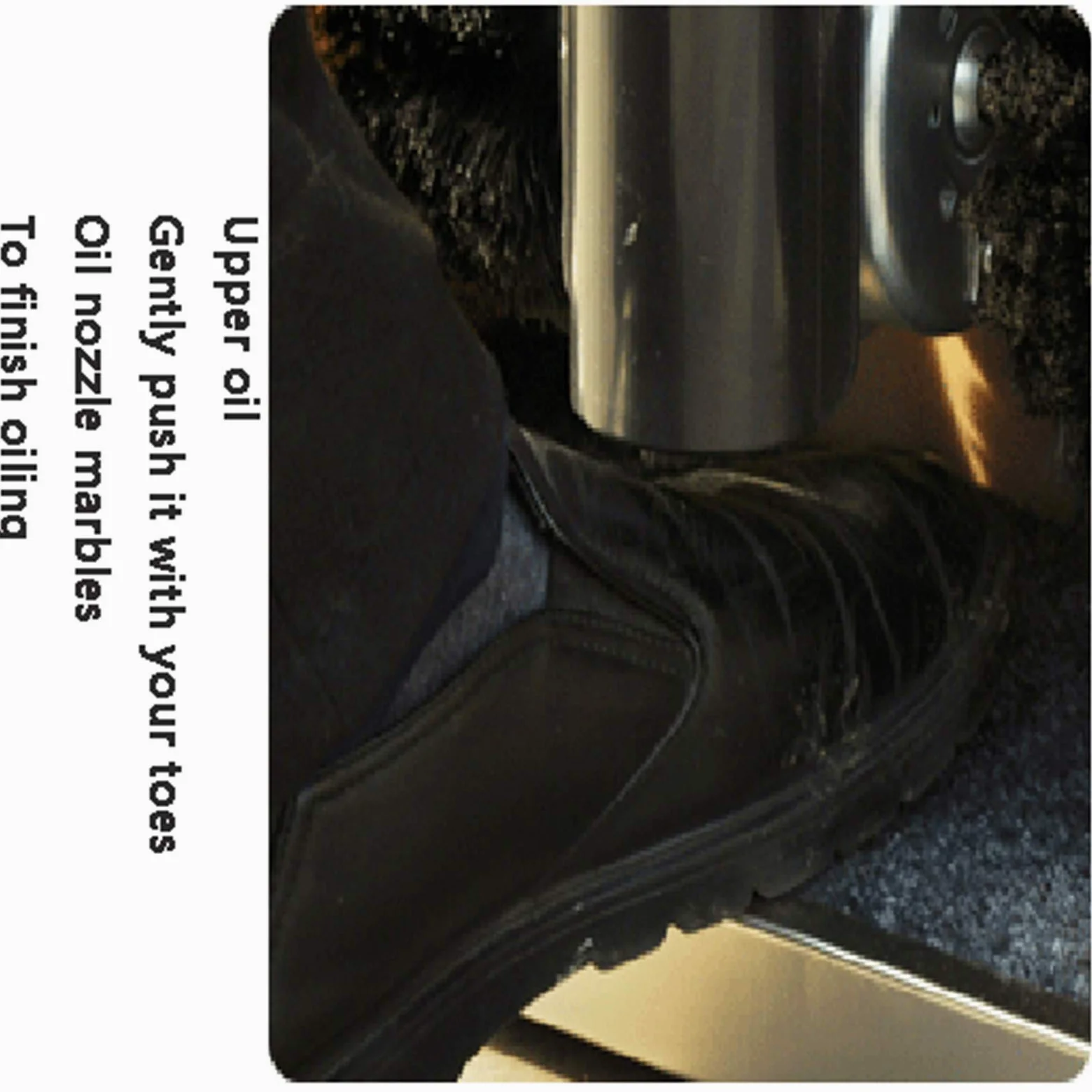limpiabotas eléctrico, Limpiador de Zapatos eléctrico,Máquina de inducción automática de Acero Inoxidable for Pulido de eliminación,Kit de Limpieza de Zapatos de Cuero portátil,D