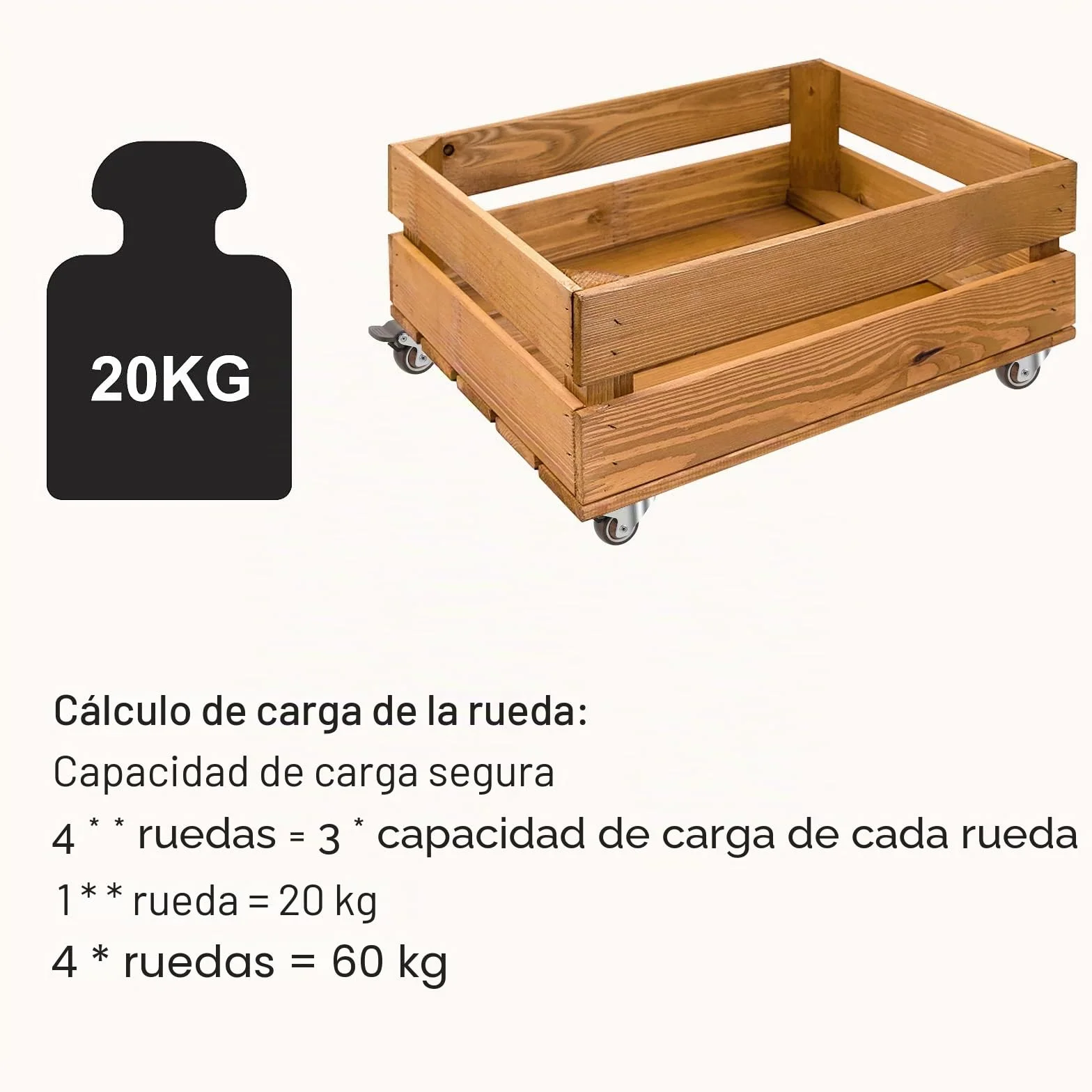 CPROSP 4 Redas para Cuna Ruedas con Freno en U φ38mm, Soporte Hasta 60KG, Ruedas Giratorias Silencio, 20MM Apertura