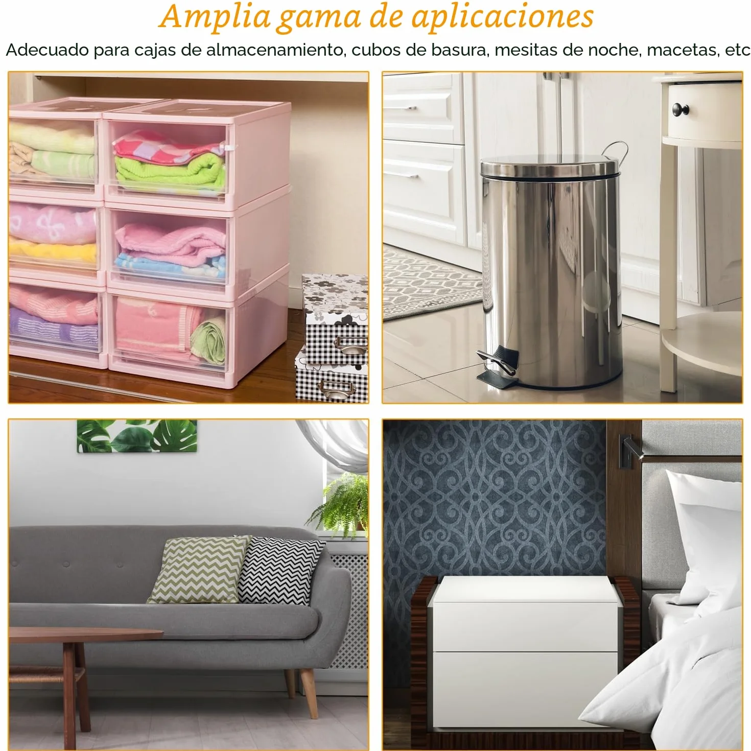 Juego de 12 Ruedas Giratorias Adhesivas para Muebles Pesados, Acero Inoxidable, Mini Ruedas para Electrodomésticos, Mesas y Sillas