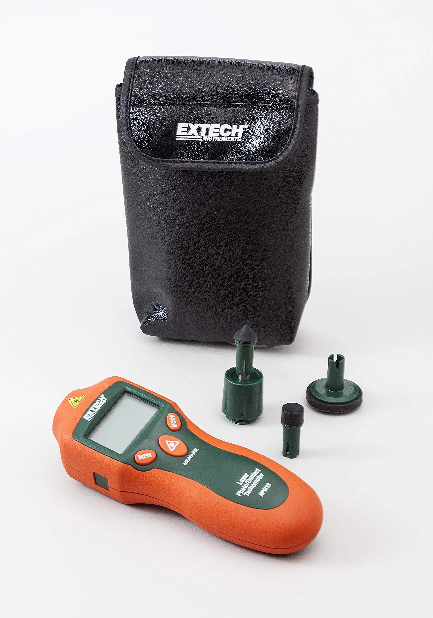 Extech RPM33 Tacómetro contacto y foto láser