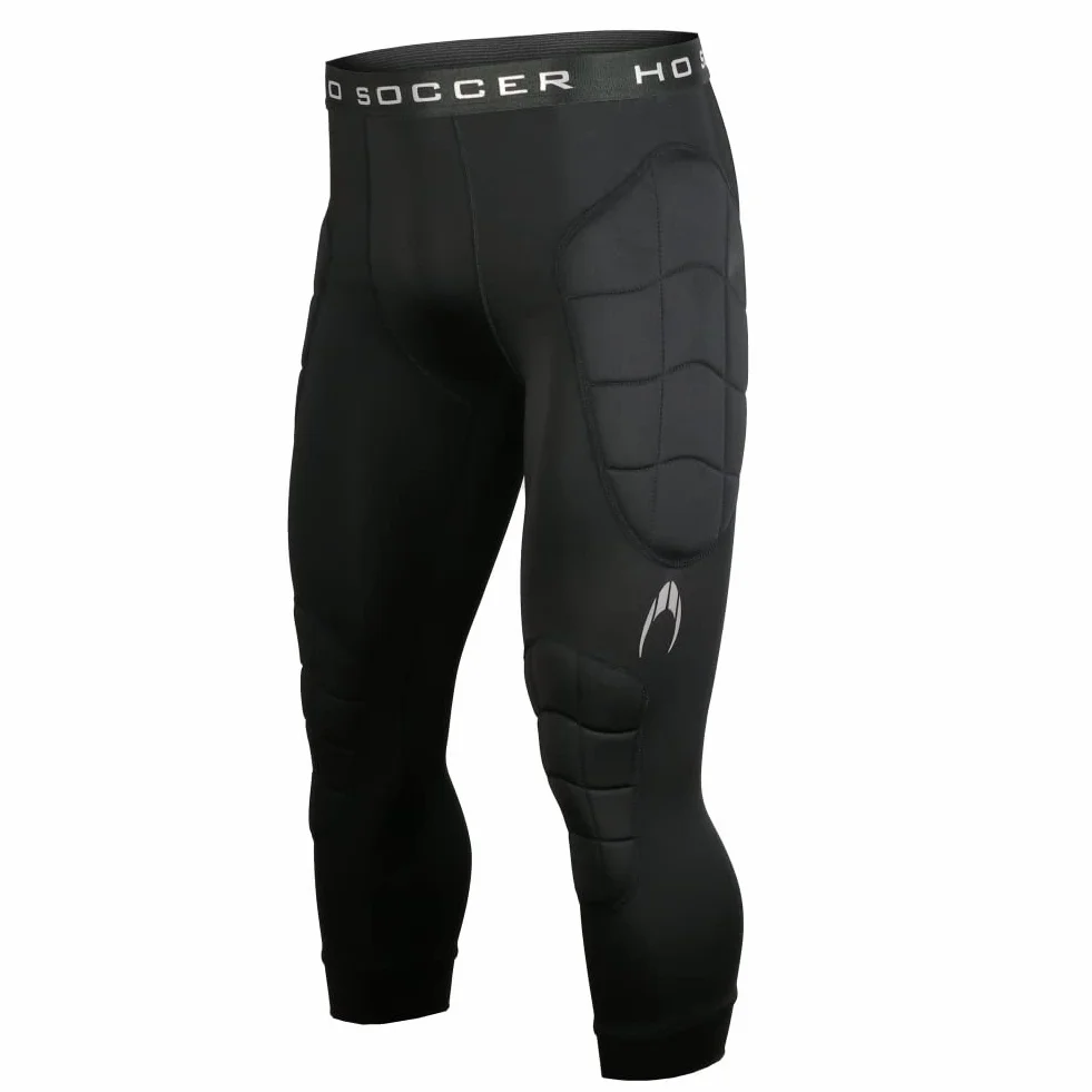 HO Soccer Malla de Portero Acolchado Raven 3/4 Pantalón Pirata con Protecciones Unisex niños 14