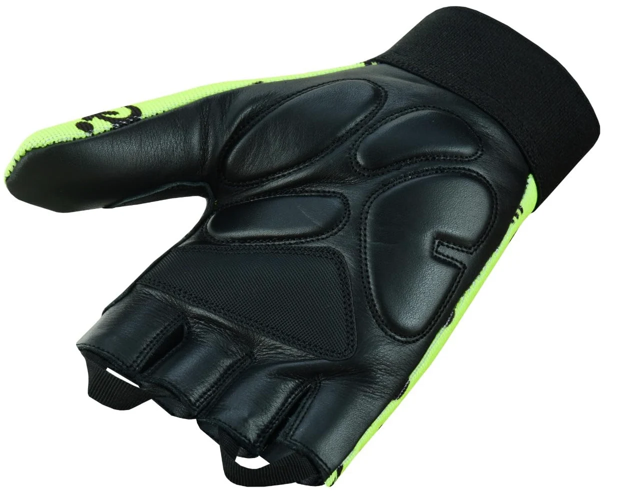 NVT Guantes para silla de ruedas 2023, entrenamiento para hombre, palma de piel auténtica, acolchados, transpirables, sin dedos, con agarre antideslizante, guantes de ciclismo ligeros.