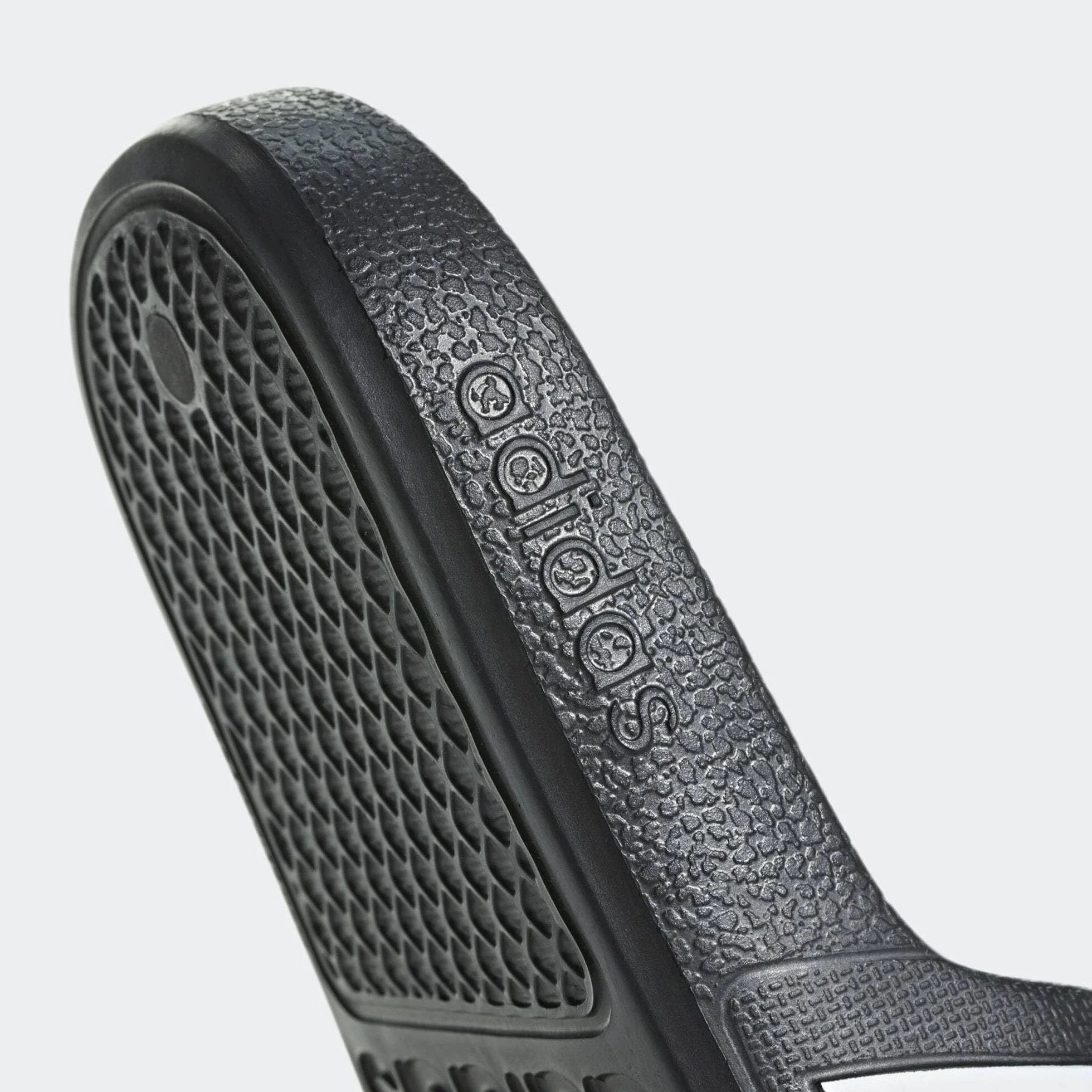 adidas Unisex niños Adilette Aqua Slides Kids, Core Black / Cloud White / Core Black, 37 EU