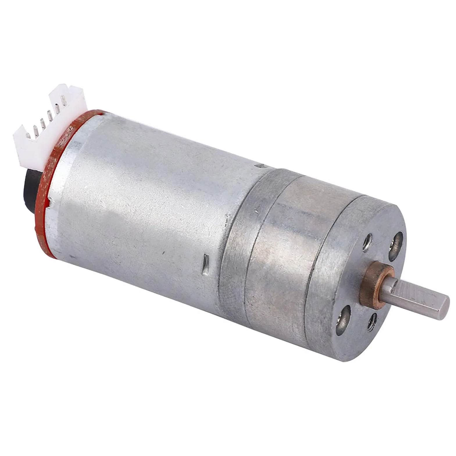 Motorreductor DC 12V 65mm Caja de Cambios Magnética Kit de Ruedas Full Metal Para Smart Car Robot 130RPM