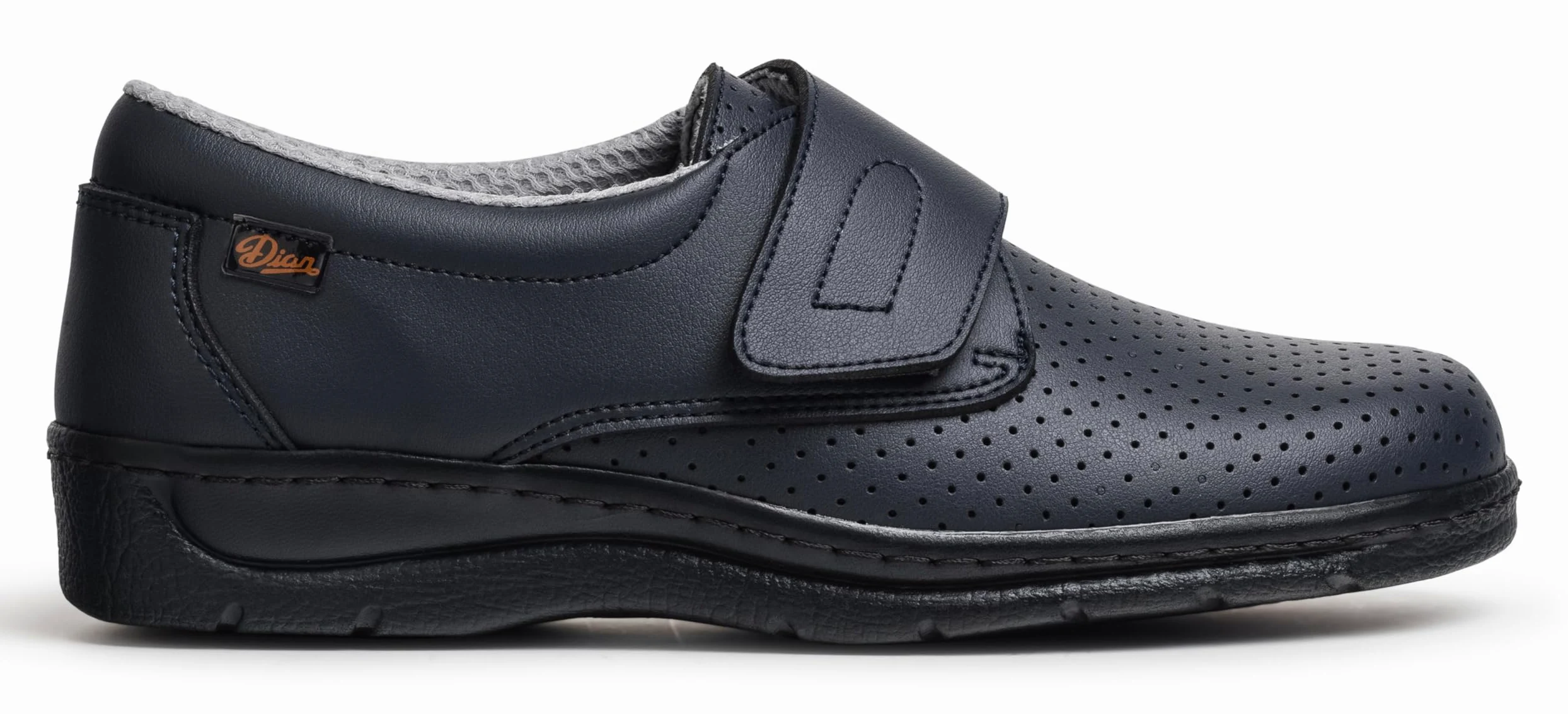 Dian 1900 Zapato con Cierre de Velcro, O1+FO+Sra, Azul, Talla 46