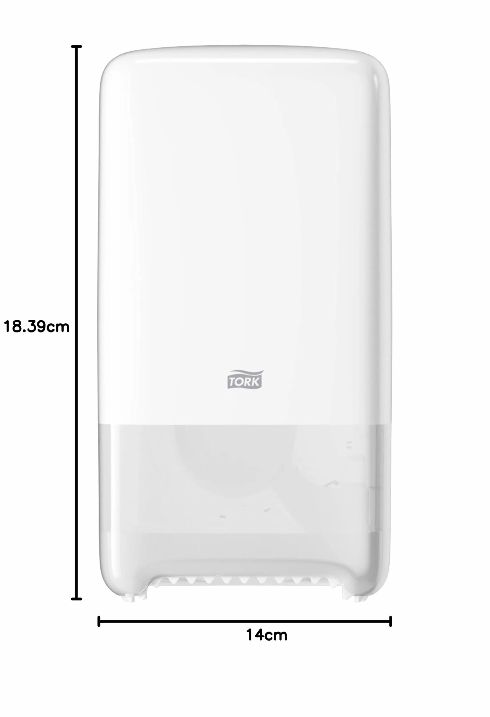 Tork 557500 Elevation Sistema T6 Dispensador de doble rollo de papel higiénico Blanco