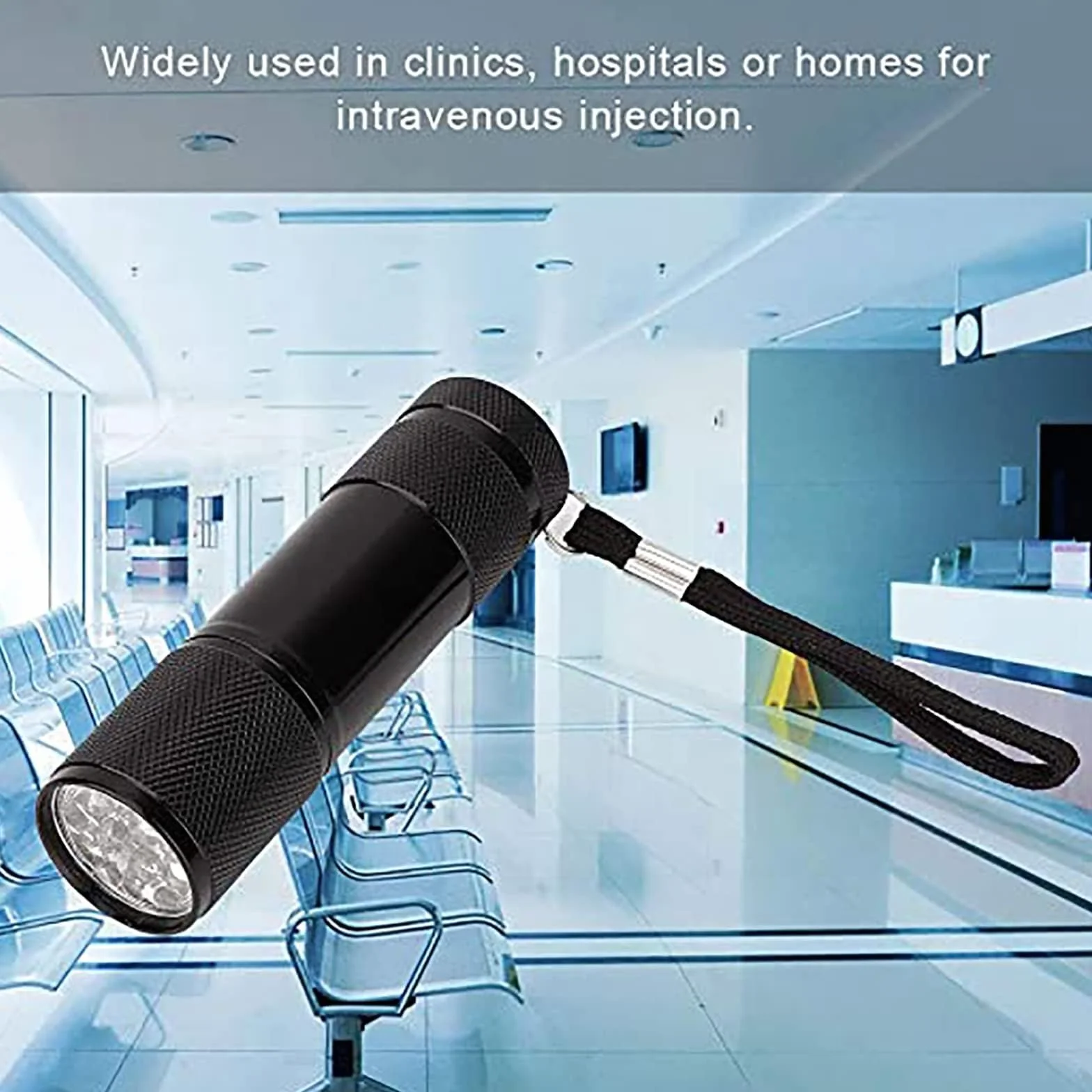 Localizador de venas portátil LED, visualizador vascular, detector de iluminación de venas