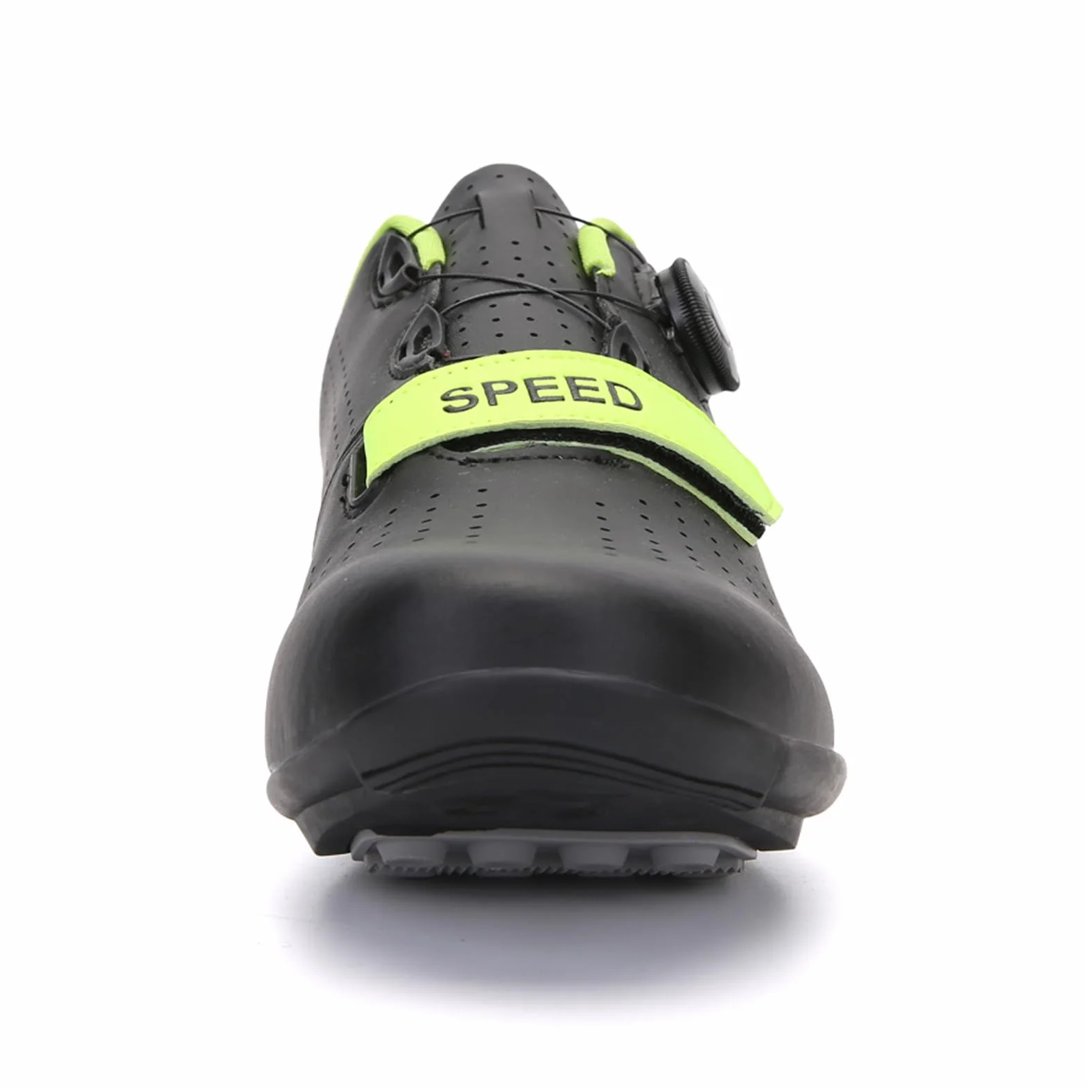 Zapatillas De Ciclismo, Zapatillas De Bicicleta De Montaña Y Carretera con Suela De Goma, Zapatillas De Bicicleta Sin Bloqueo con Sistema De Cordones De Rotación Rápida
