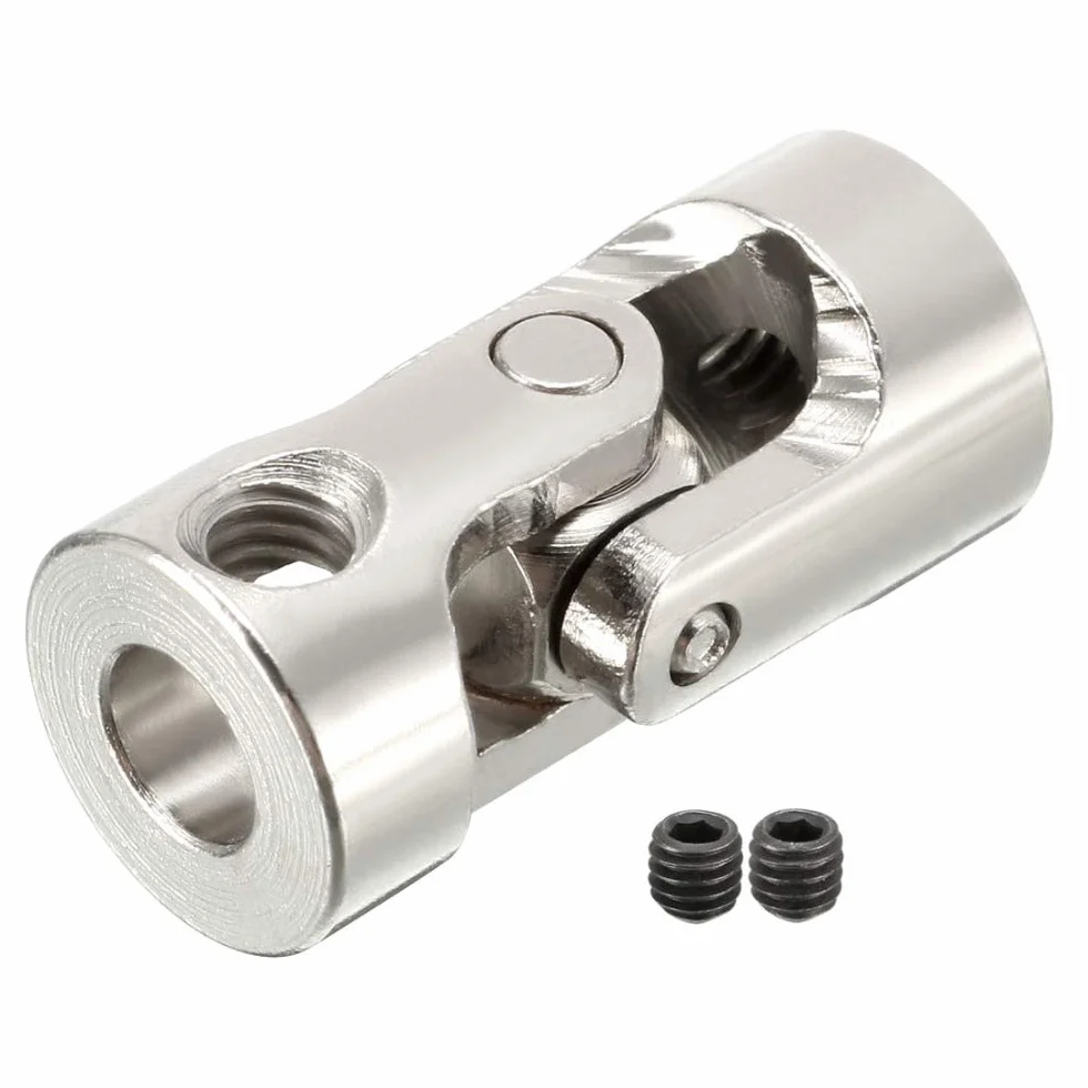 Junta universal 1 pieza 2-10 mm eje de dirección conector cardán para barco coche accesorios DIY (8x8 mm)