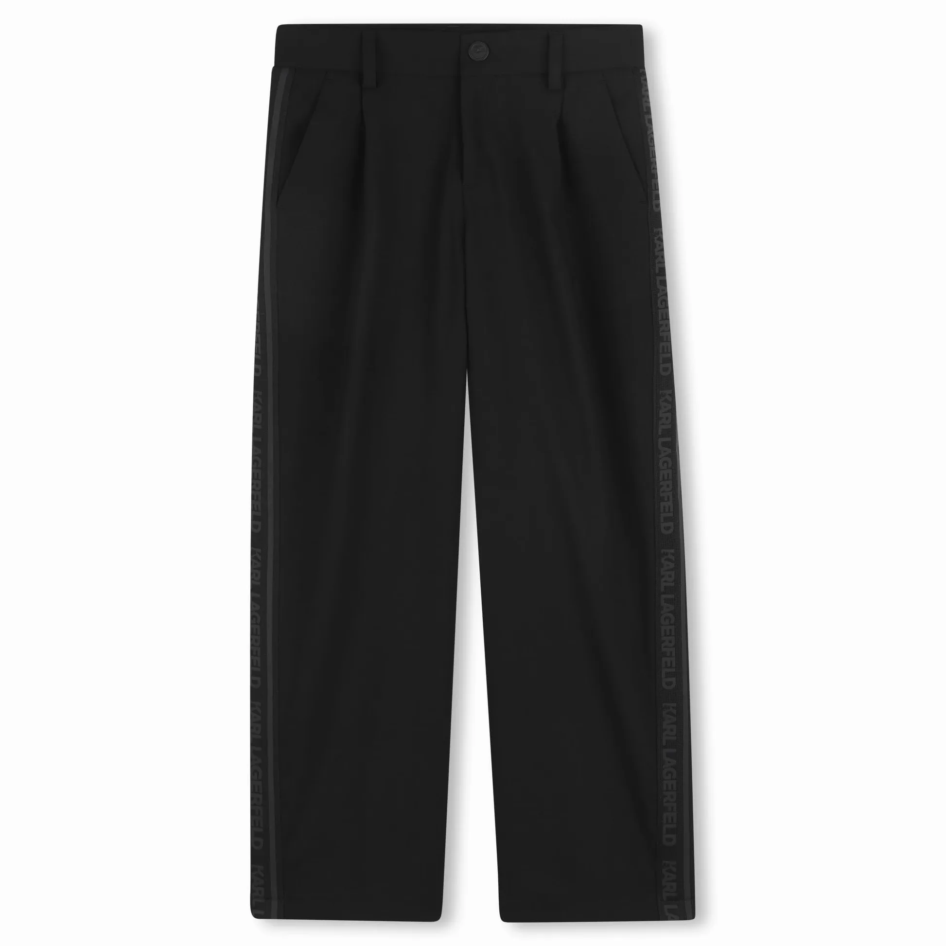 Karl Lagerfeld Pantalones para niño, Negro, 16 años