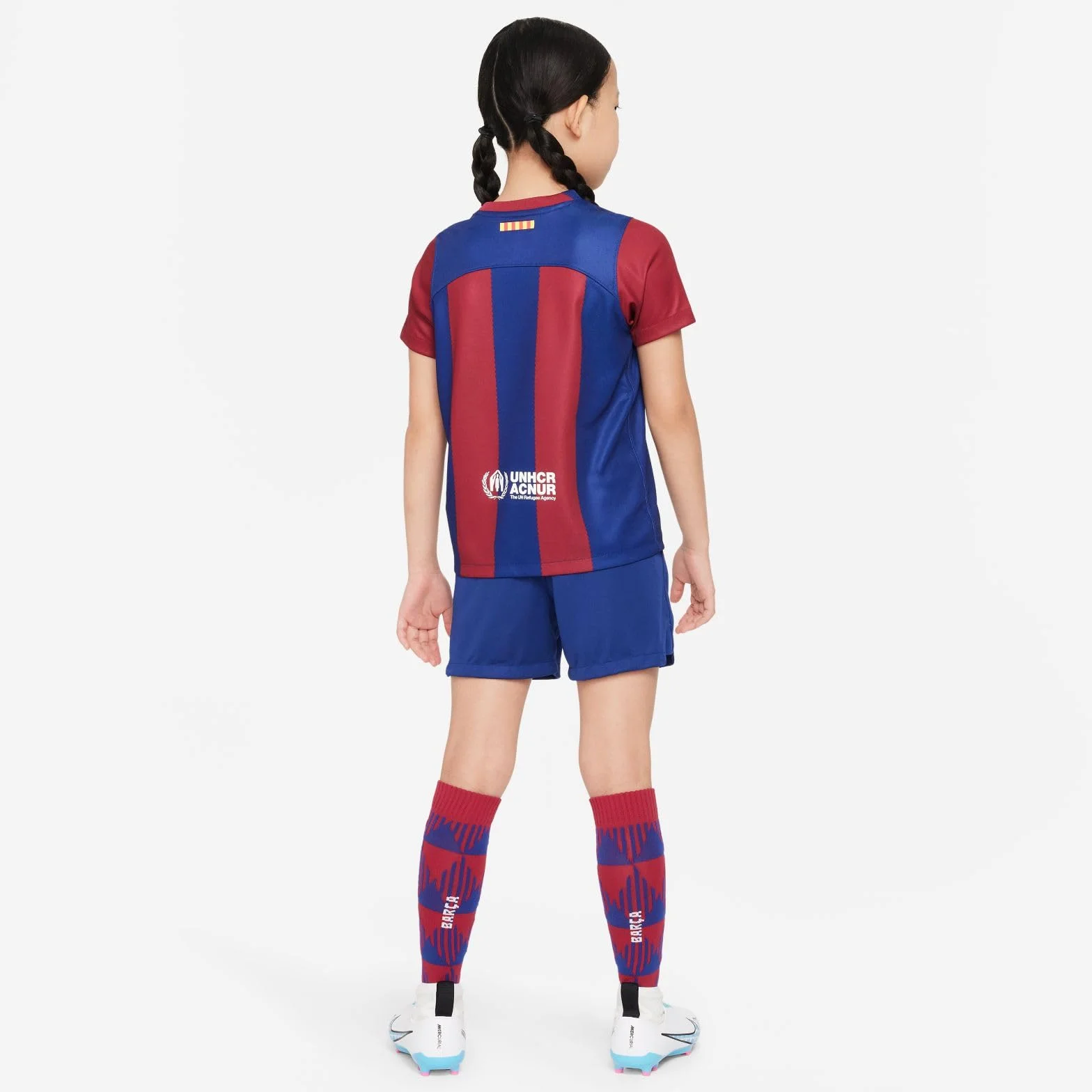 Barcelona FC Kit HM MiniKits Deep Royal Blue/Noble Red/White Tamaño L