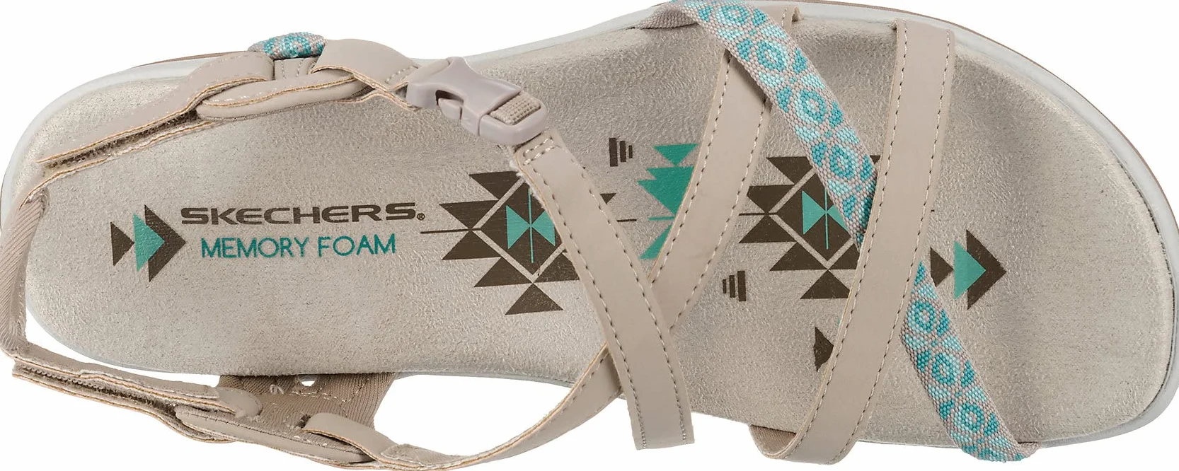 Skechers Mujer Reggae Slim Vacay Sandals
