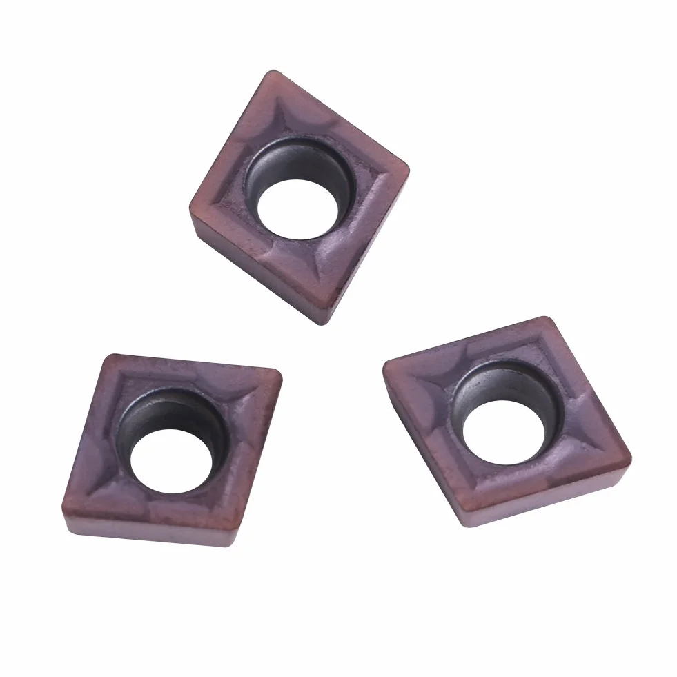 CCMT060204 VP15TF Insertos de Carburo CNC para Acero Regular