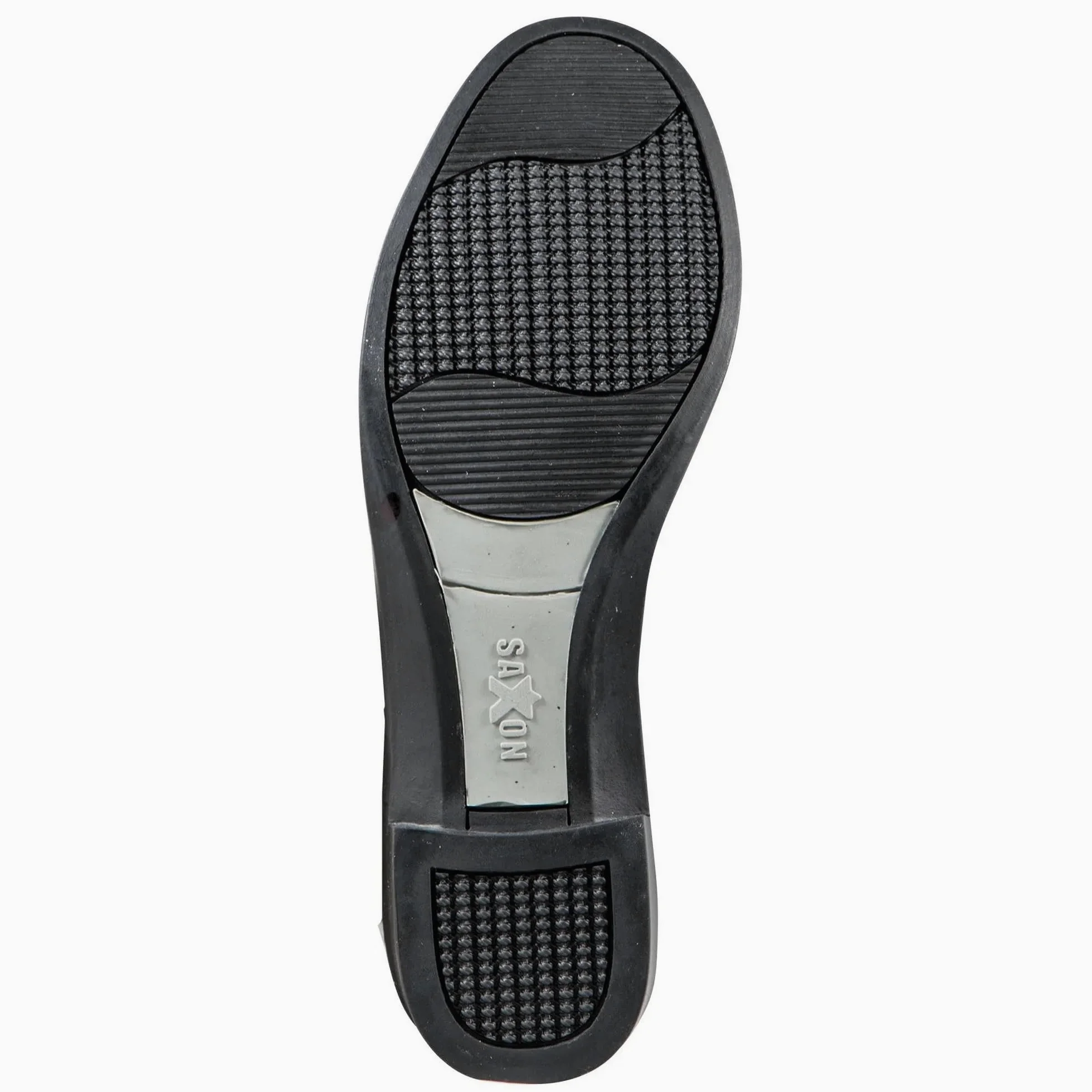 Saxon - Botines Modelo Syntovia con Cremallera para Adultos Unisex (38 EU) (Marrón)