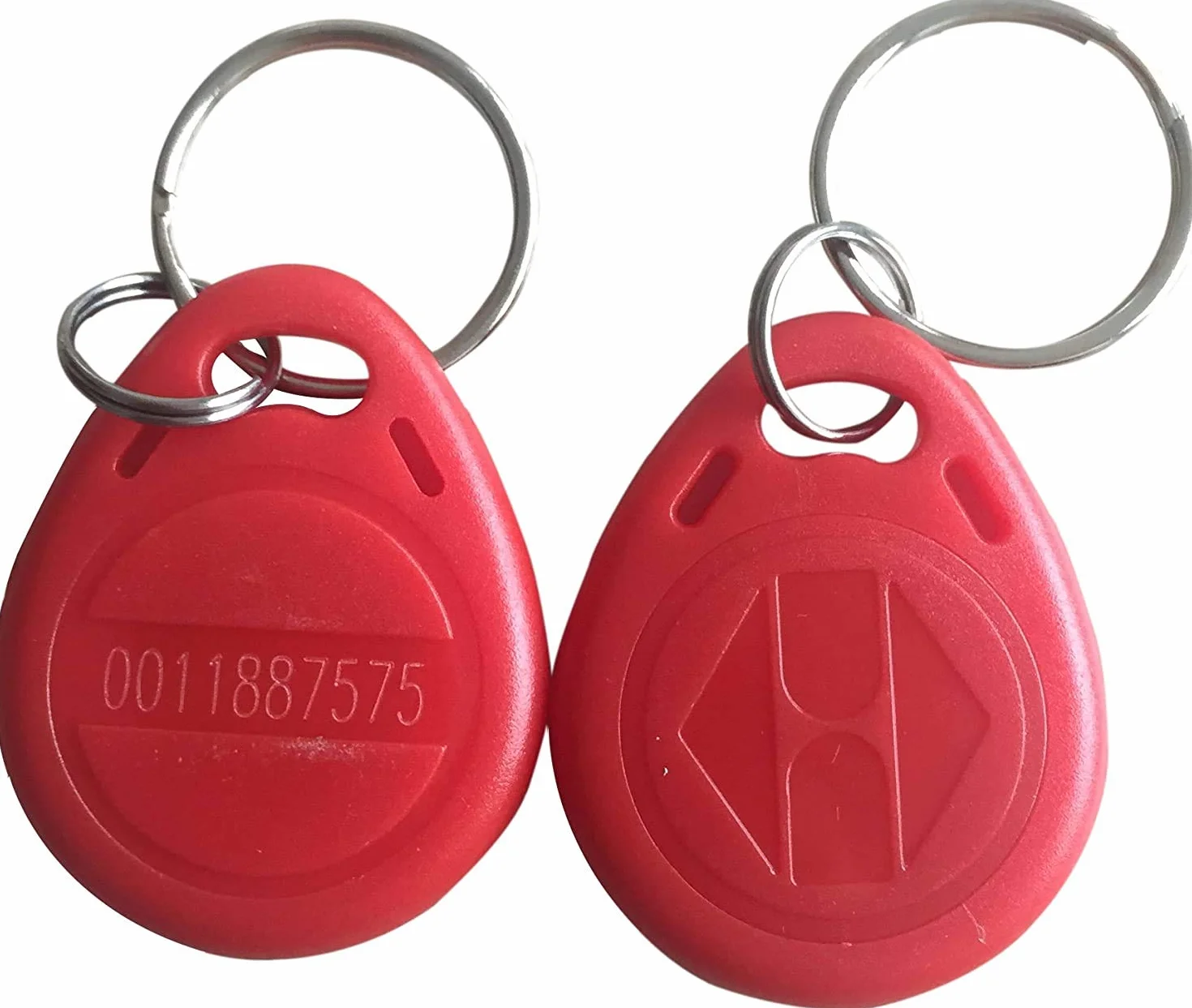 Llavero RFID 125 KHz Tarjeta EM-ID Control Acceso Puerta Solo Lectura Paquete 10