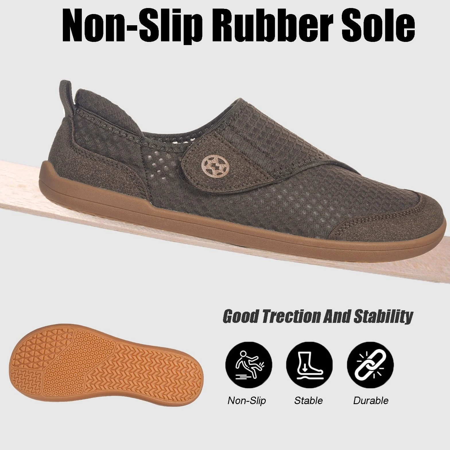 Zapatos Diabeticos para Mujer Hombre Extra Anchas Transpirables Ligero Antideslizante Ajustable Cómodo ortopédicos Zapatillas para Caminar Calzado Edema Artritis Ancianos Persona Mayor