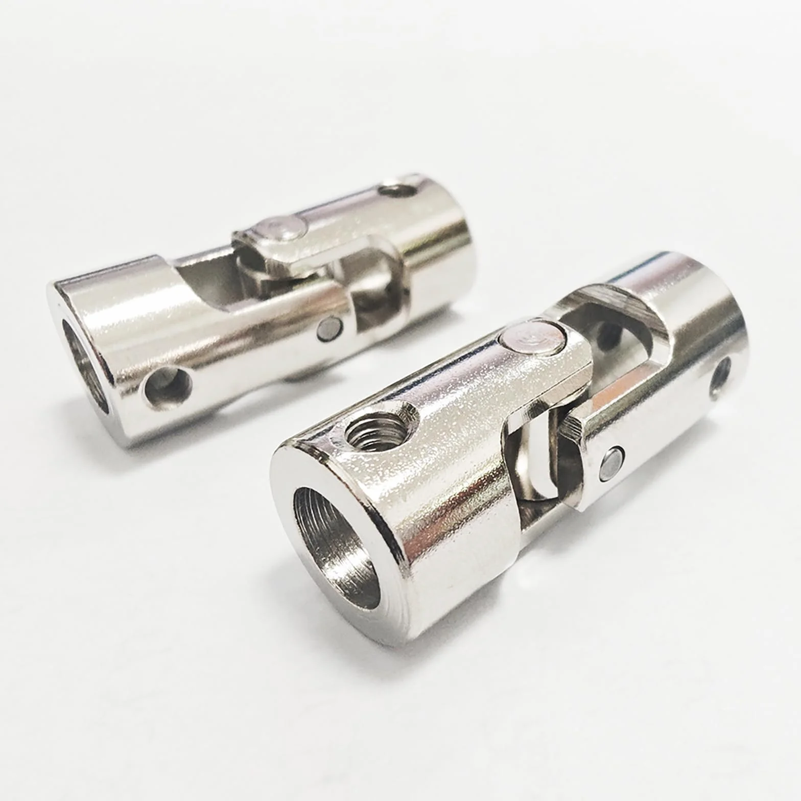 Junta universal 1 pieza 2-10 mm eje de dirección conector cardán para barco coche accesorios DIY (8x8 mm)