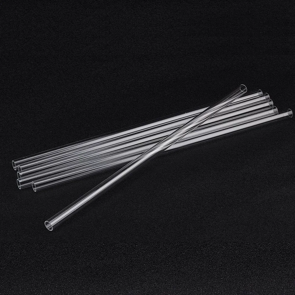PH PandaHall 6 piezas tubo rígido acrílico transparente 35 cm 12 mm diámetro exterior 10 mm diámetro interior bricolaje iluminación