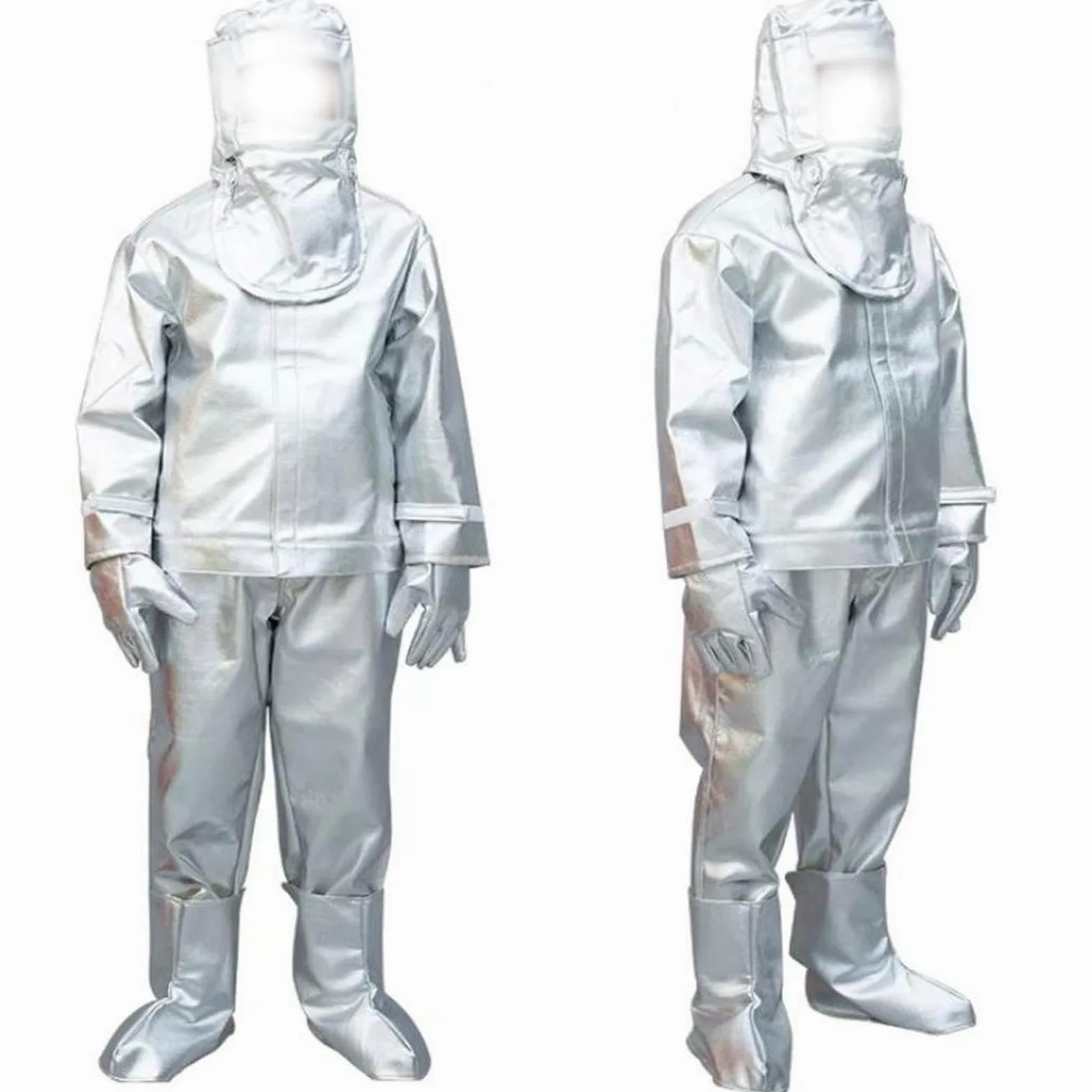 Ropa Ignífuga, Traje Retardador Llamas Resistente A Radiación Térmica Fábrica Vidrio, Planta Química, Barco