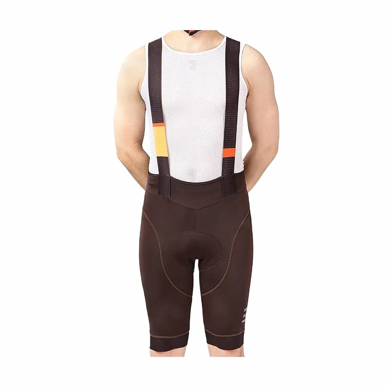 Bicicleta Pantalones Cortos Culote Corto de Ciclismo montaña for Hombre, Pantalones Cortos Profesionales for Carretera y(Dark Coffee,M-EU)