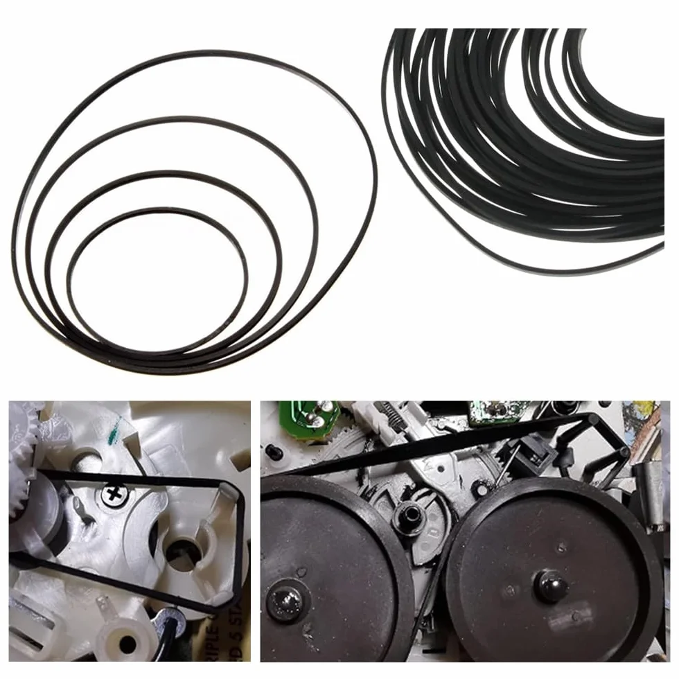 Correas de transmisión planas universales, 50 unidades Mix Size