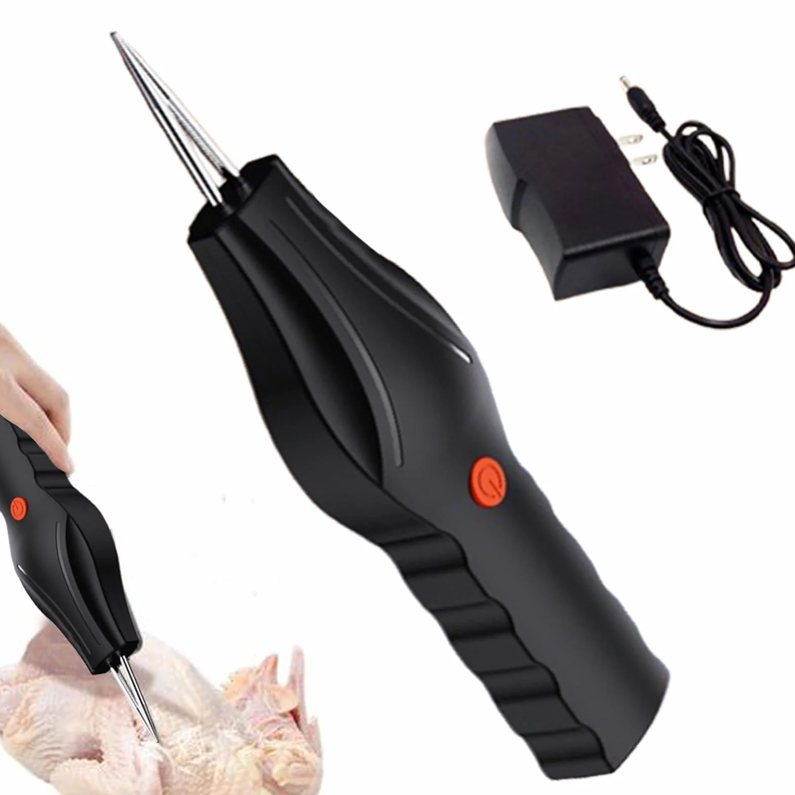 Llamador de pavos eléctrico profesional con máquina de depilación manual y automática para pollos