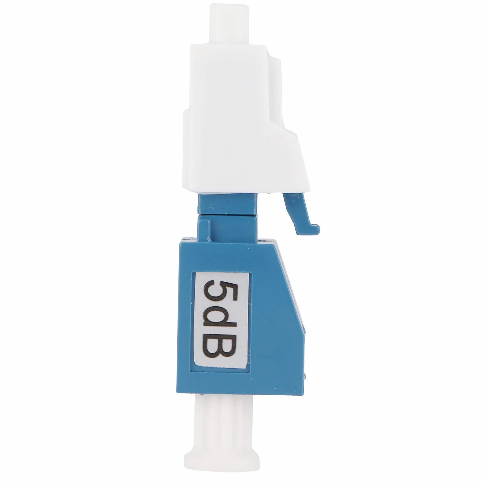 Garosa Atenuador de Fibra Óptica Monomodo LC/UPC 5dB Conector Macho Hembra ABS Cerámica Acero Inoxidable