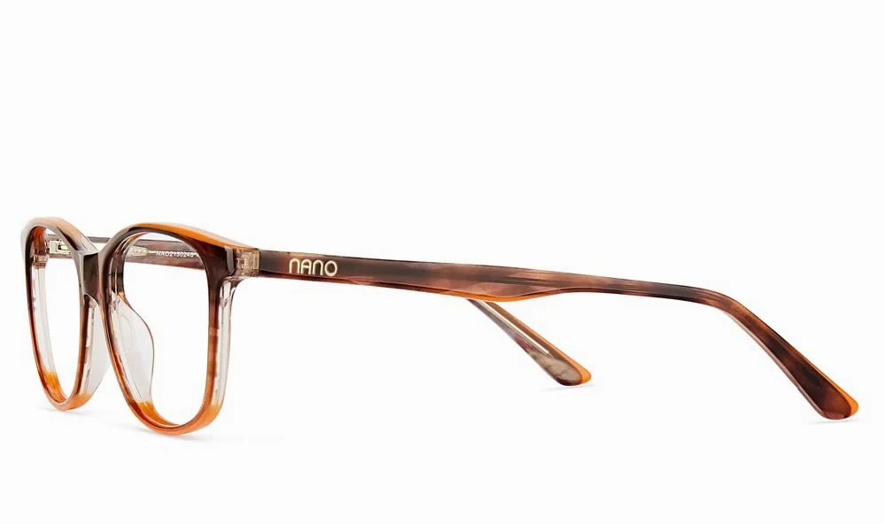 NANO EYEGLASSES COOL TOK MARRON CAREY LINES/NARANJA 48/14 UNISEX NIÑO