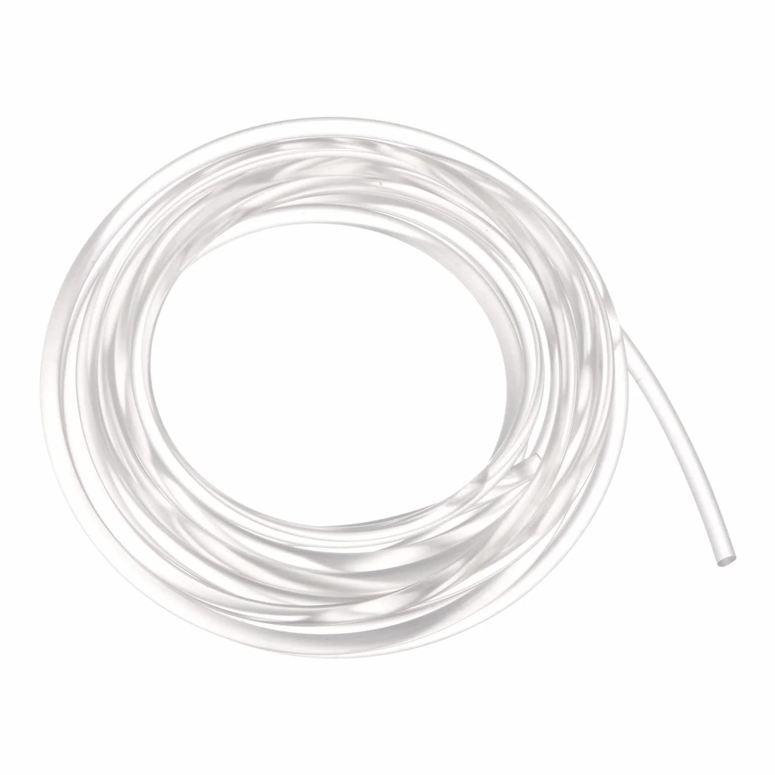 sourcing map Poliuretano Redondas Correas 3,5mm Diámetro 9.84ft Lisa Superficie PU Correa para Tracción Transmisión, Blanco