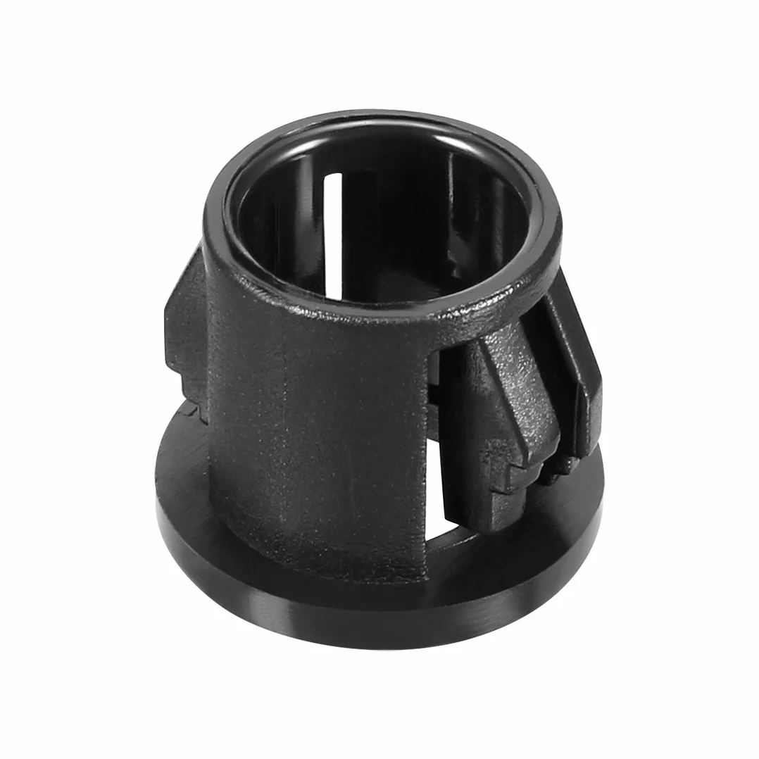 Sourcing Map 10mm Protector de Arandela del Buje de Manguera de Cable, Negro, 20 Piezas