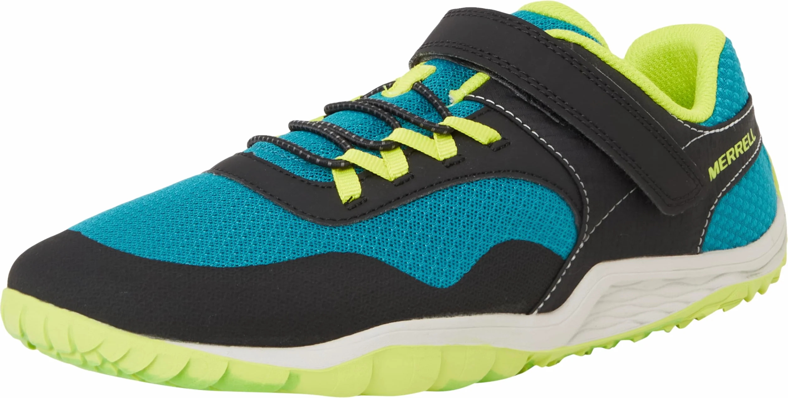 Merrell Trail Glove 7 A/C Kid's 36 EU Black Teal Lime
