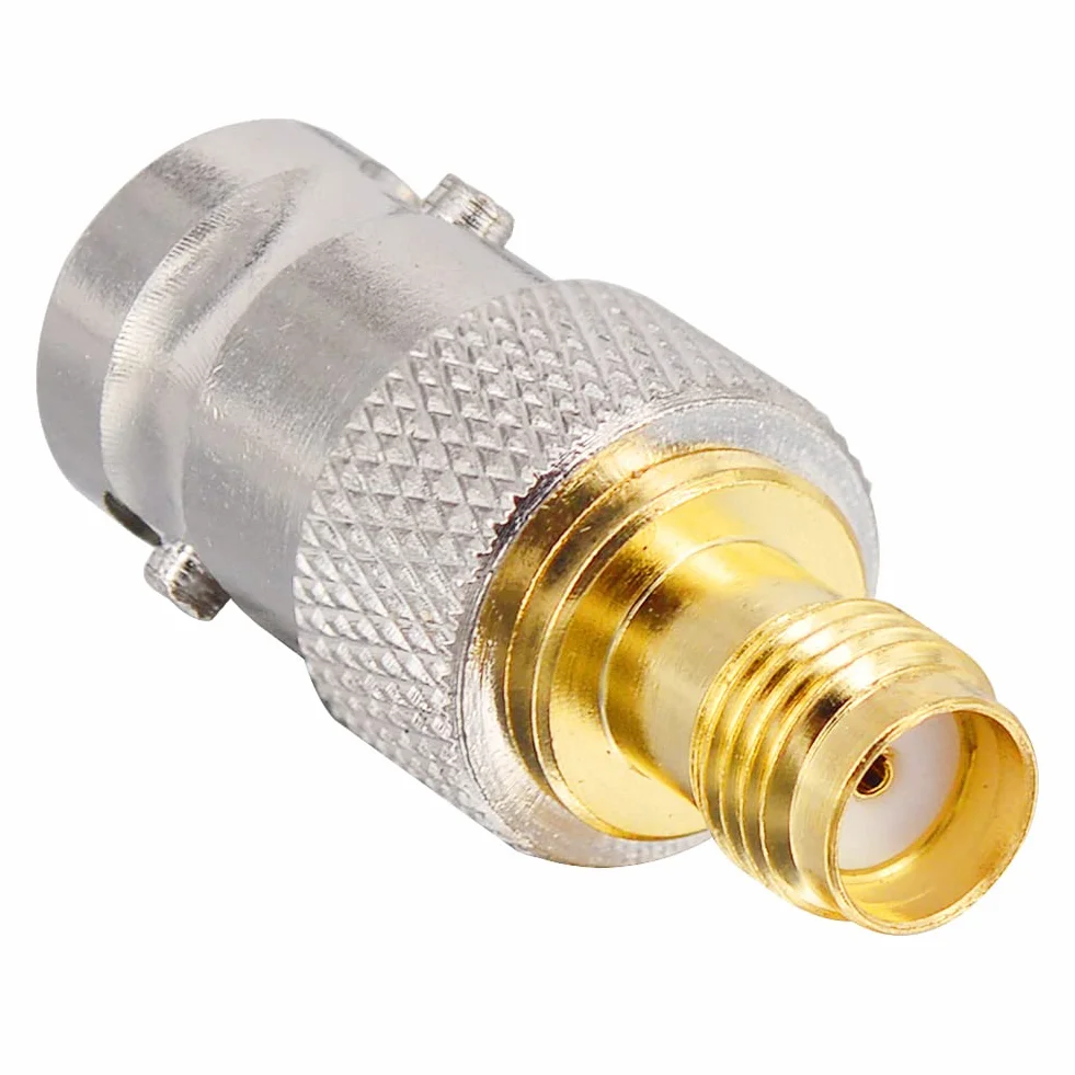 Adaptador SMA Hembra a BNC Hembra para SDR Ham Radio Baofeng UV-5R UV82 V-5R5