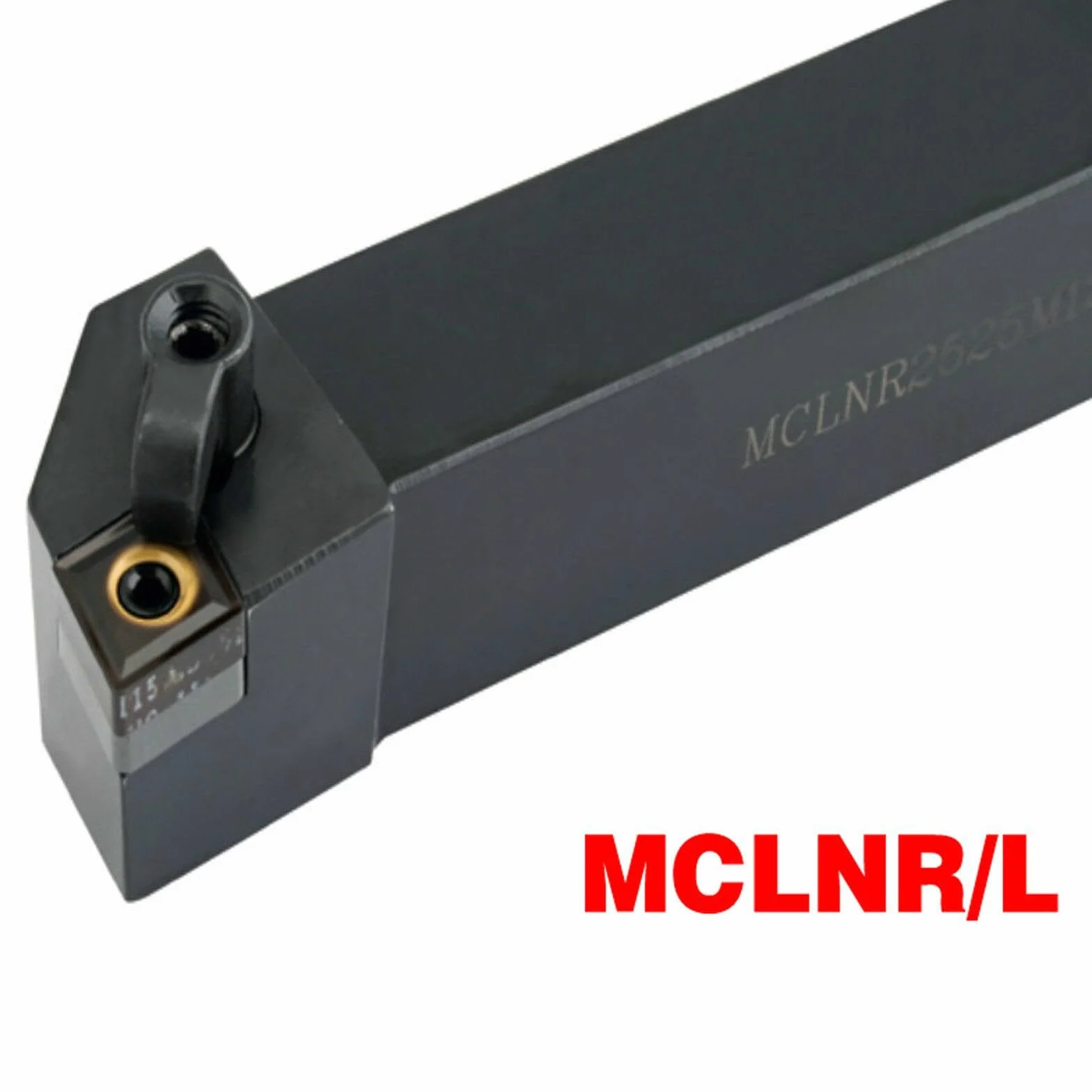 Soporte externo para herramientas de torneado MCLNR2020K12 20 x 20 x 125 mm para CNMG1204