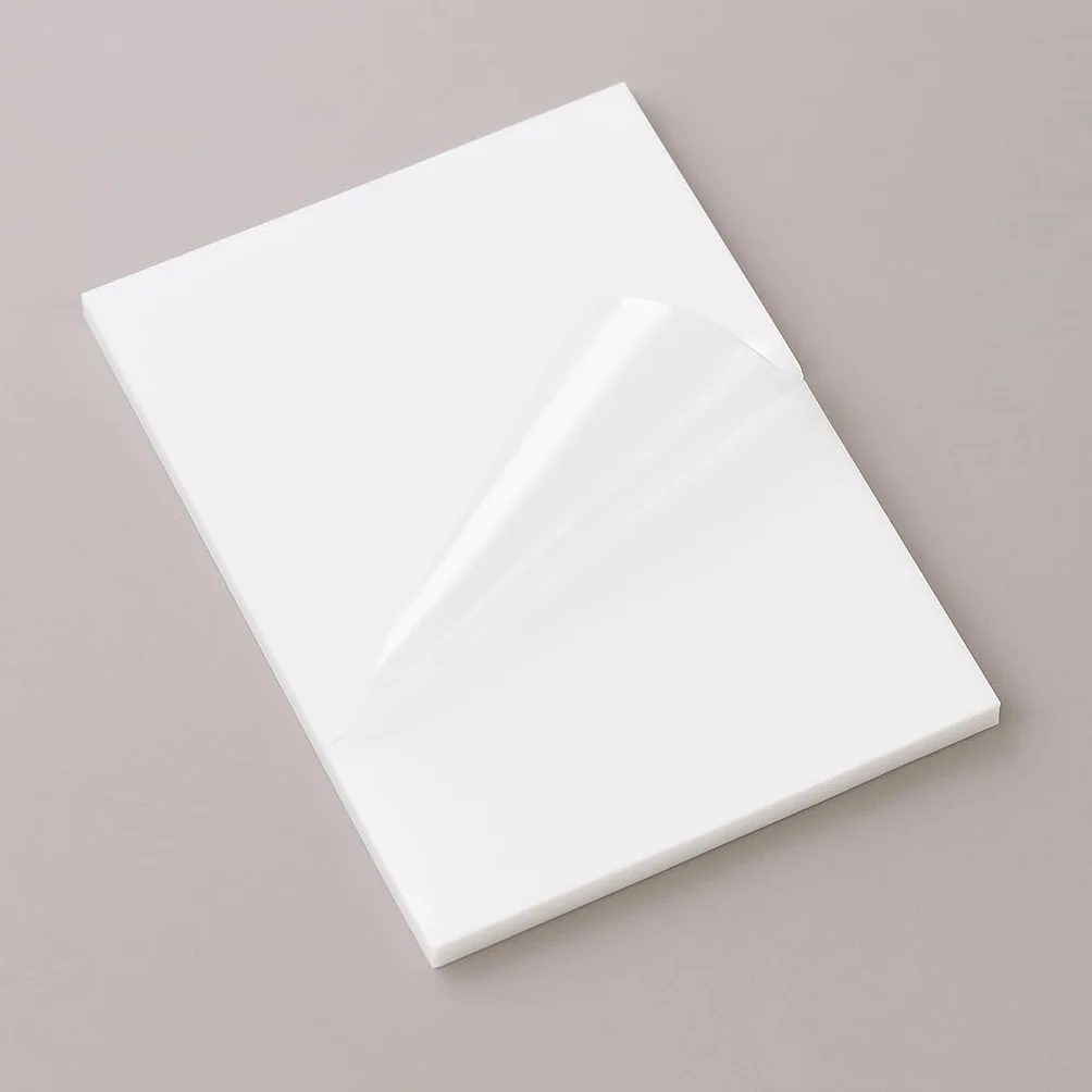 Placas de Metacrilato Corte a Medida Transparente Blanco Negro