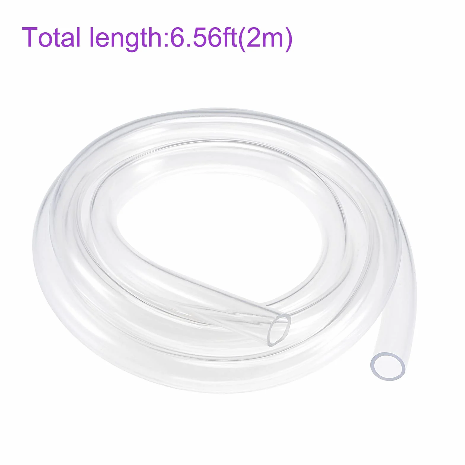 Manguera Flexible Tubo PVC Transparente 20mm Di 25mm 2m Longitud Jardín Aire