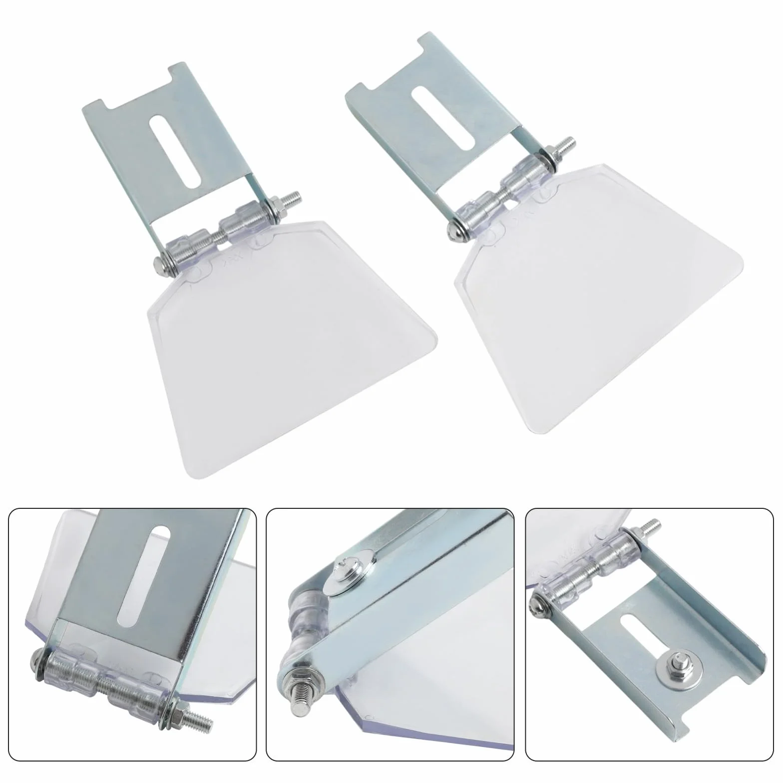 Protectores de seguridad para amoladora de banco 125 mm con soportes antipolvo