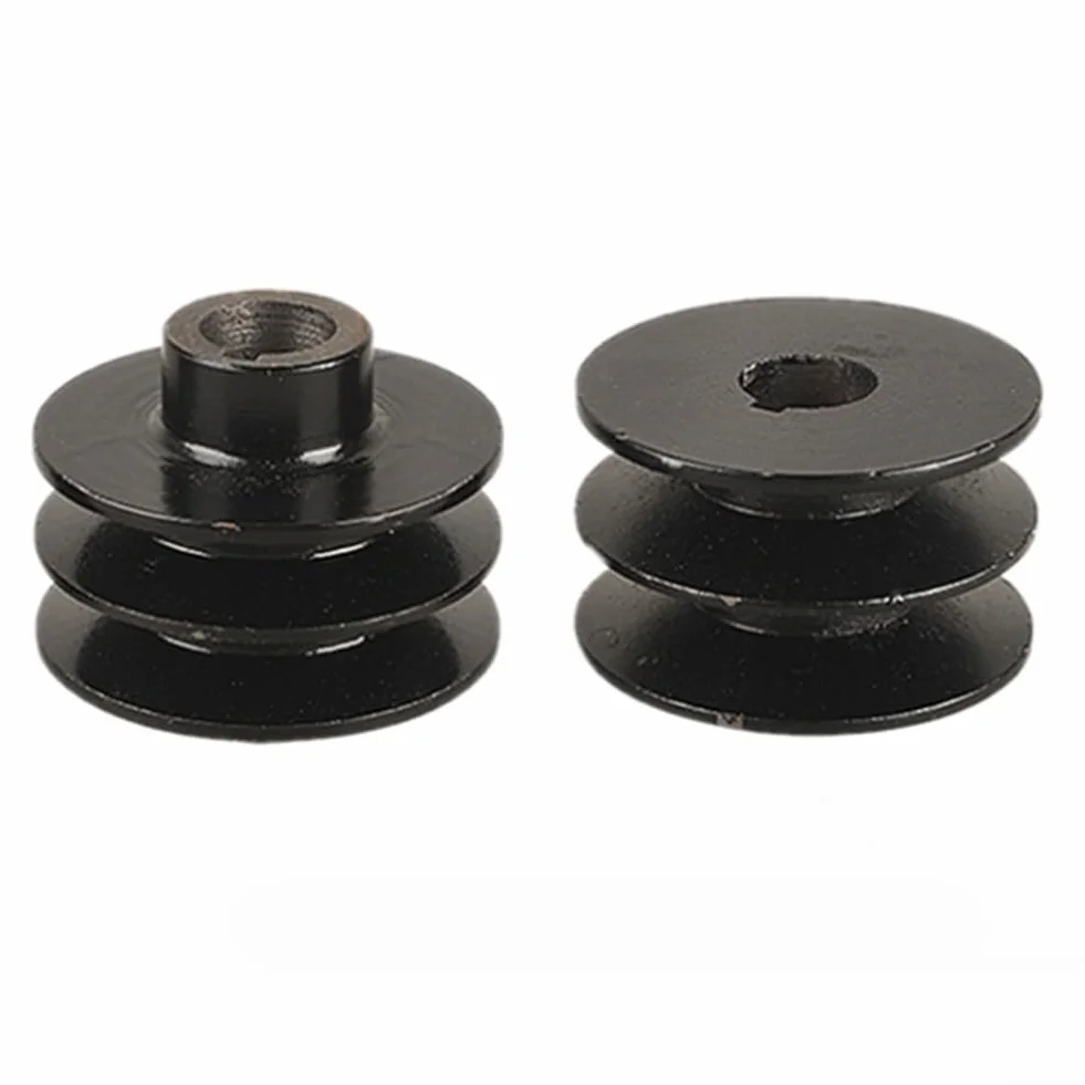 Polea de correa de doble canal 168/170F 55A 70A para motor gasolina diésel