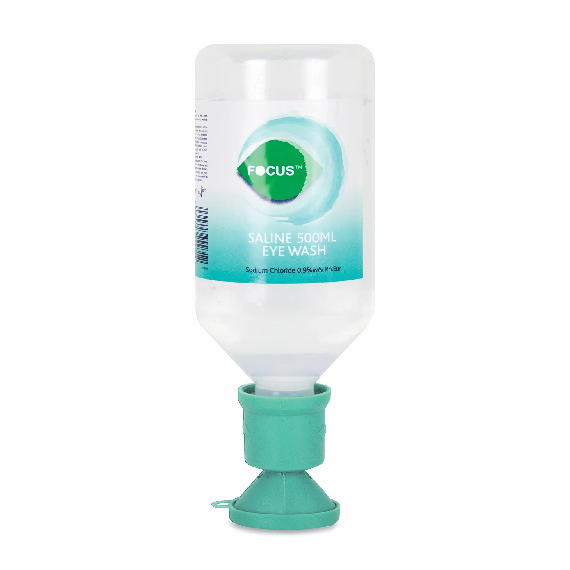 Enfoque Salino Líquido Para Los Ojos 500Ml Estéril