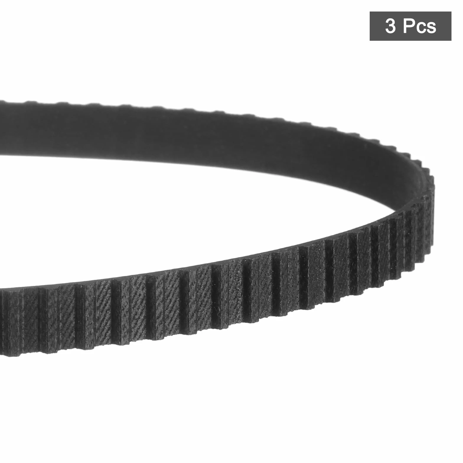 QUARKZMAN 3 Piezas Correa de Distribución 81 Dientes 162XL 037 Ancho 10mm Paso 5.08mm para Impresora 3D