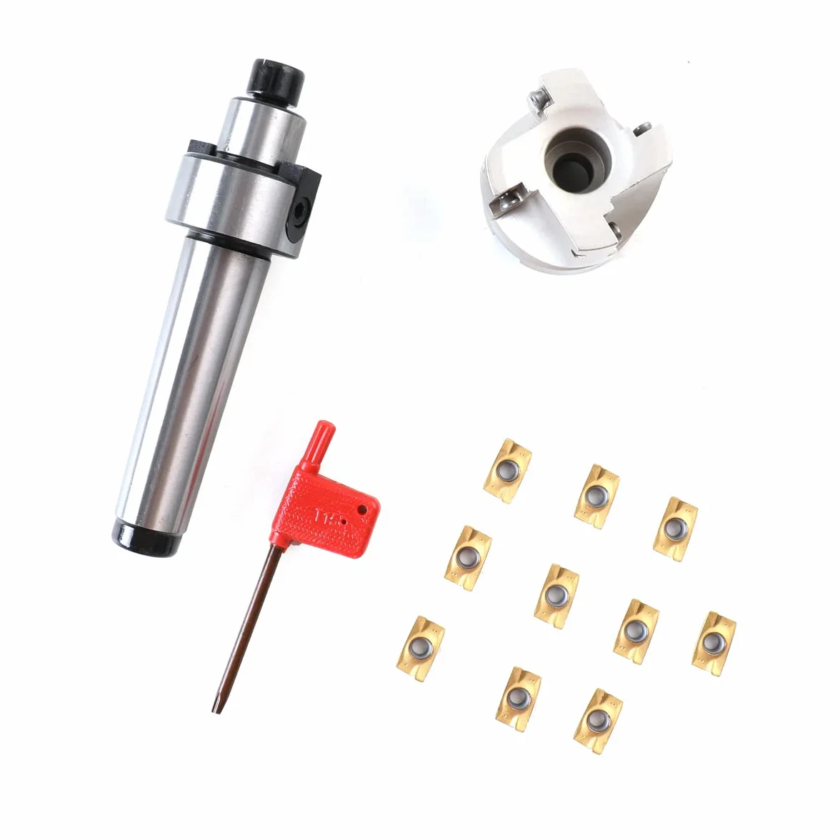 Soporte para fresa de planos MT3-FMB22-M12 400R-50-22, juego de corte CNC APMT1604
