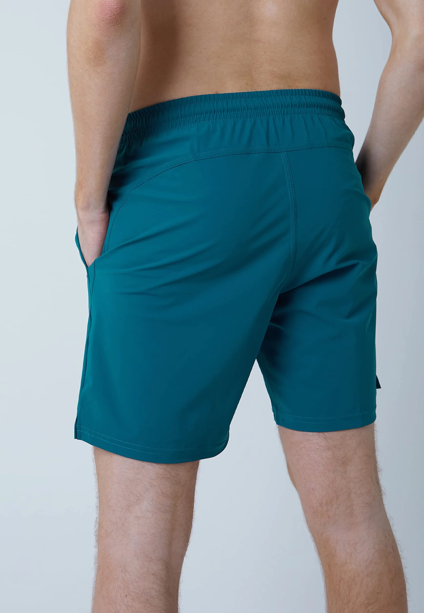 Sportkind Pantalones cortos de tenis para hombre y niño, regular, ultraligeros, muy elásticos, transpirables, protección UV