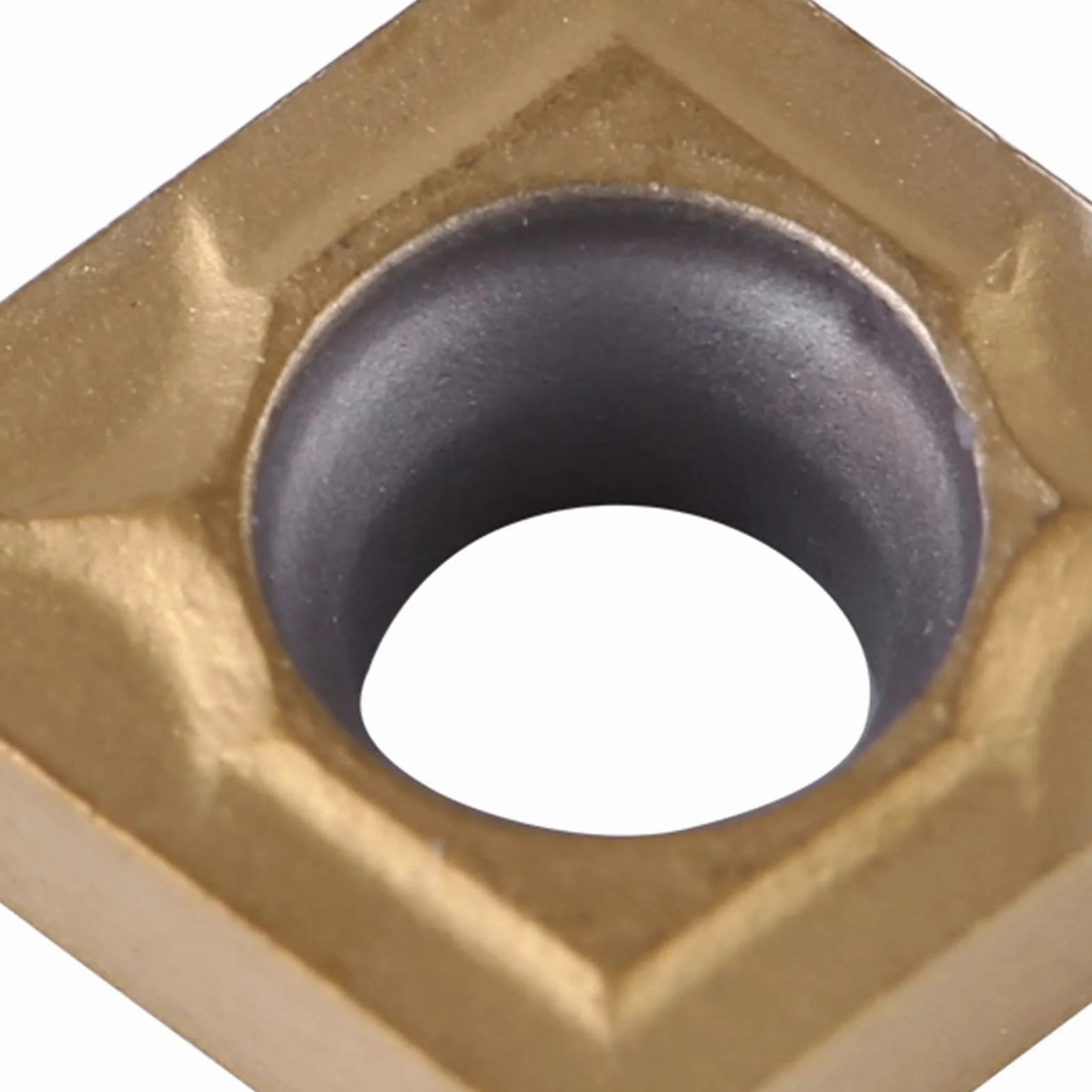 Insertos de torno de carburo CCMT060204 HM YBC251 para herramientas de mecanizado semi de acero