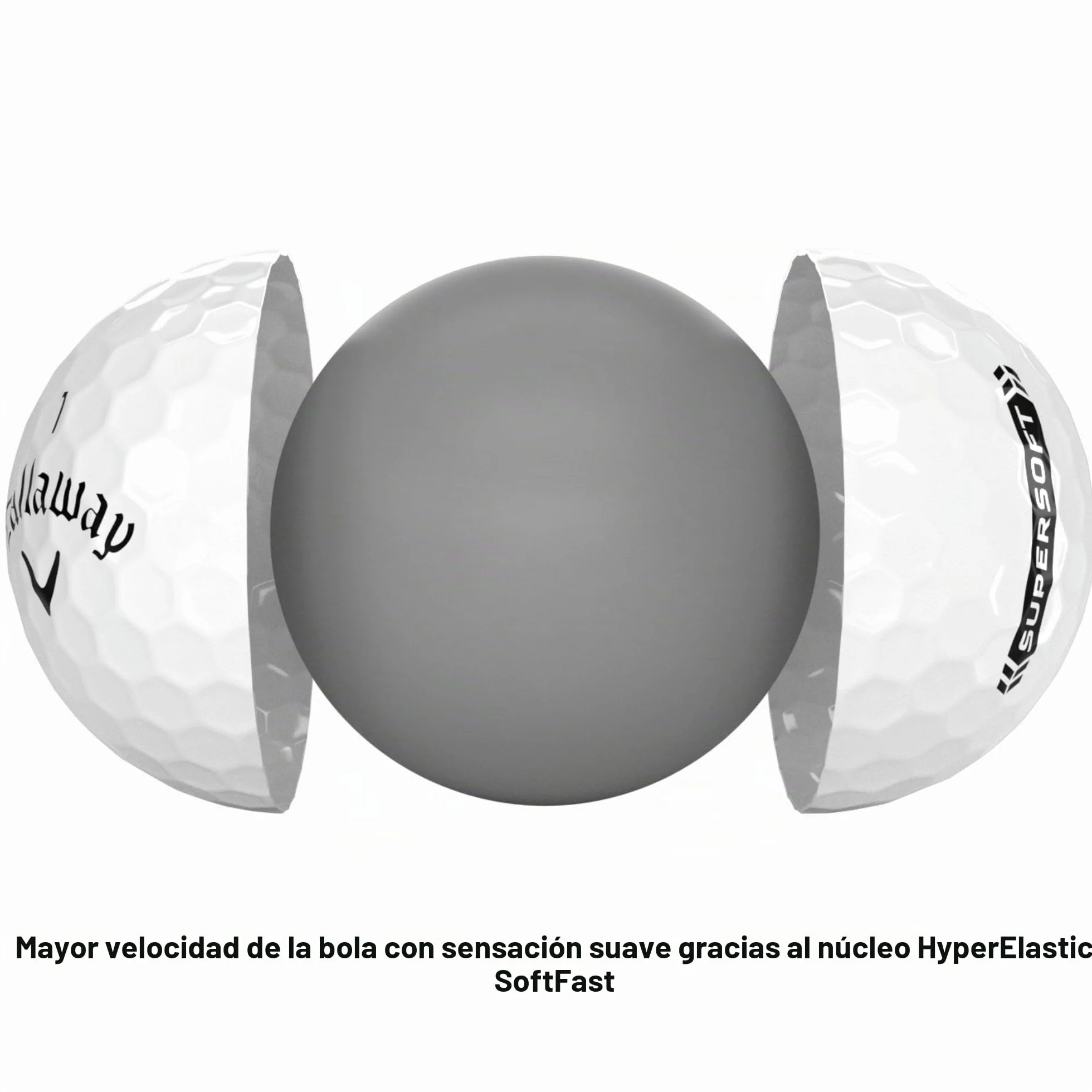 Callaway BL CG SUPERSFT 23 BLU Splatter