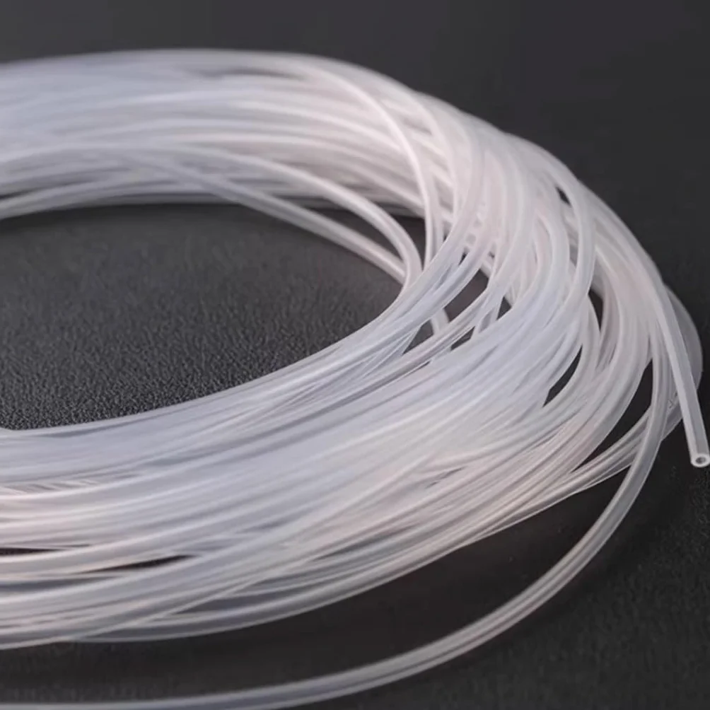 Manguera De Goma Transparente De Grado Alimenticio Tubo De Silicona Suave Micro Flexible 1 Metro 1.5x2.5mm