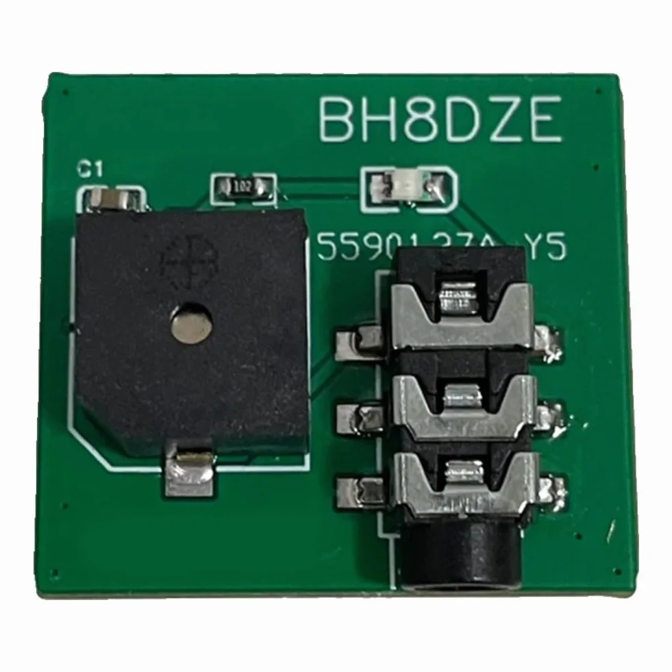 Przenośny oscylator Morse'a z przyciskiem i lampką LED do nauki sygnałów audio