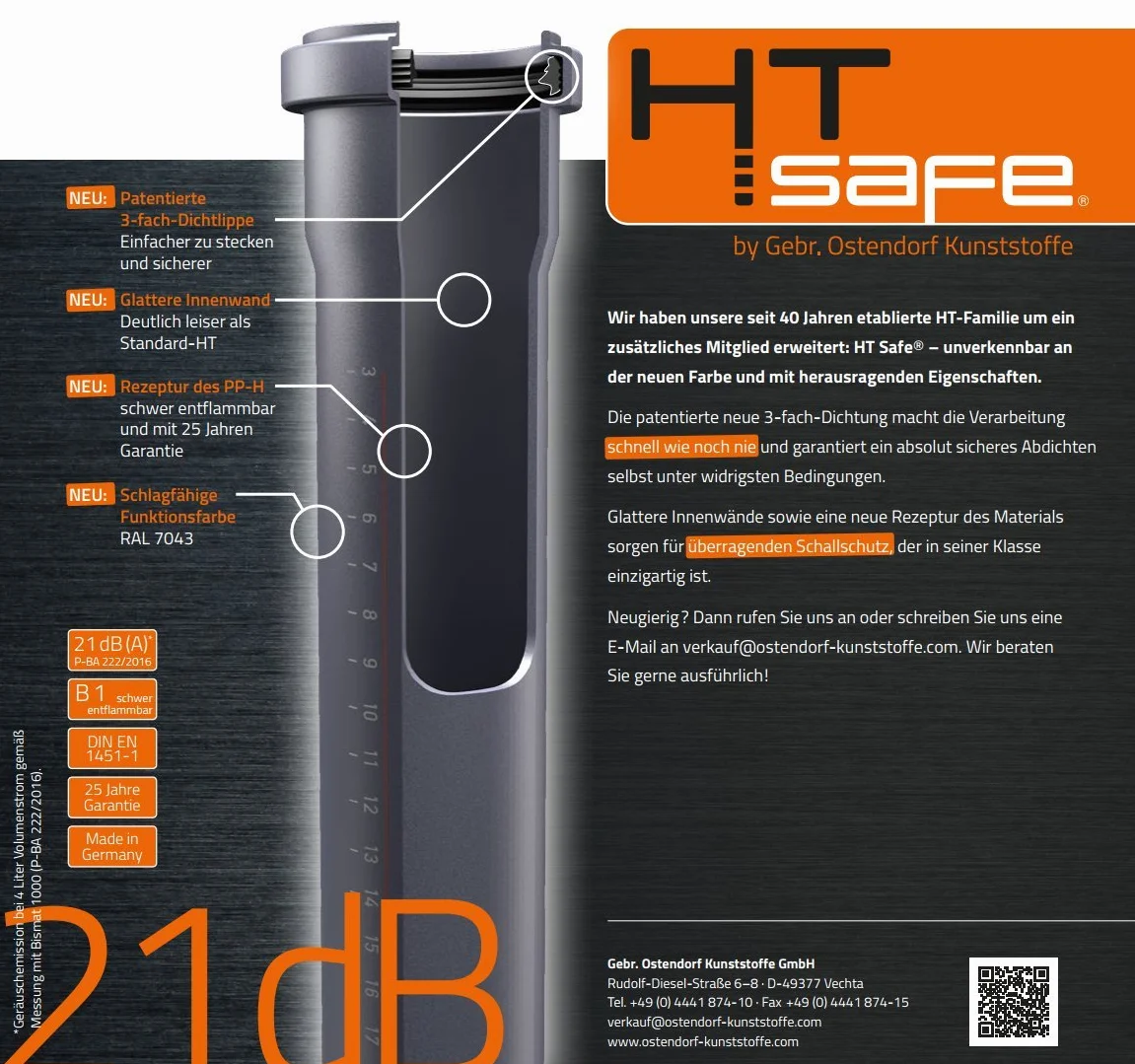 Ostendorf HTsafe Tapón para manguito 125 mm