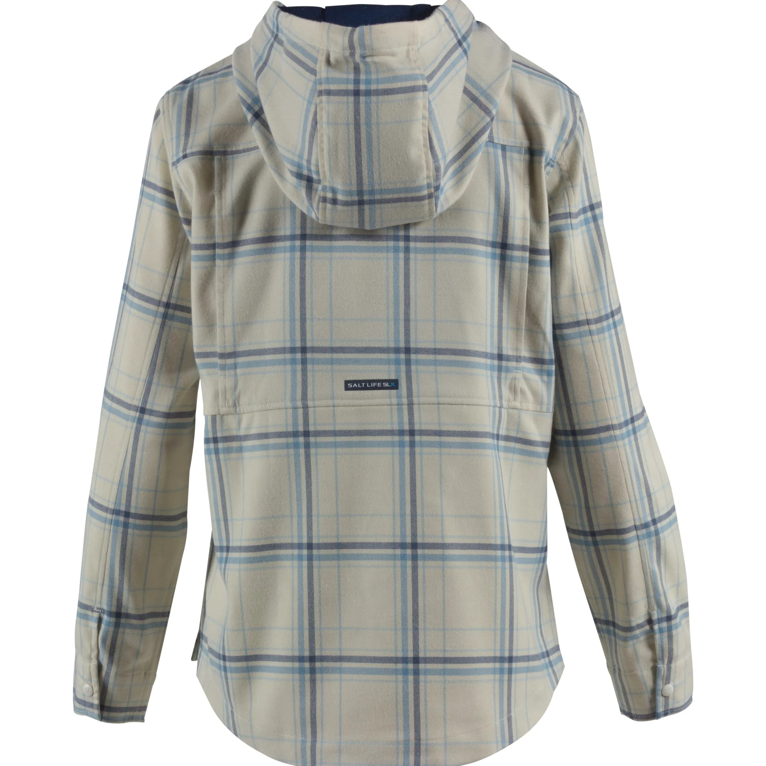 Salt Life Ahoy-Sudadera Ligera de Manga Larga SLX, Ajuste Clásico con Capucha Mujer
